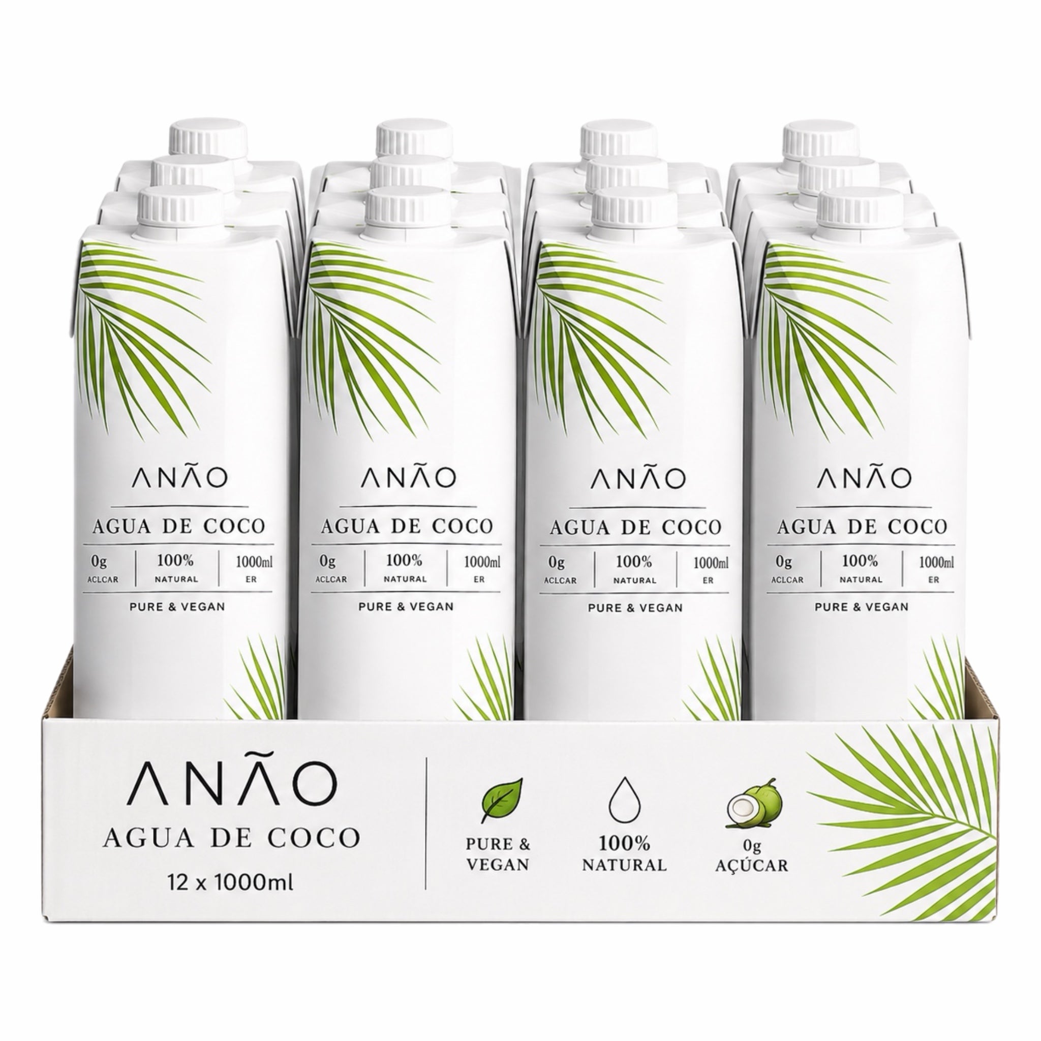 Anao Kokoswasser 12 x 1l