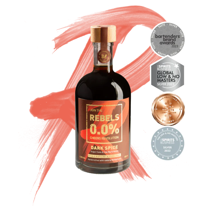 Alternative au rhum Dark Spice sans alcool 500 ml
