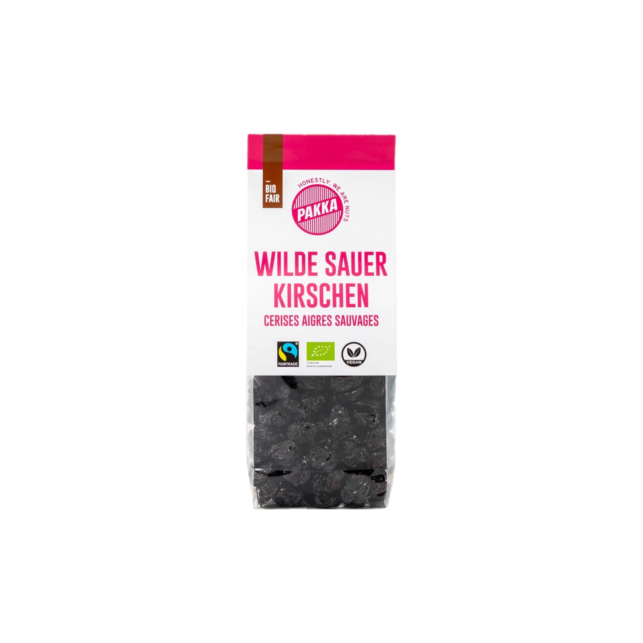 Wilde Sauerkirschen entsteint Bio & Fair 110g