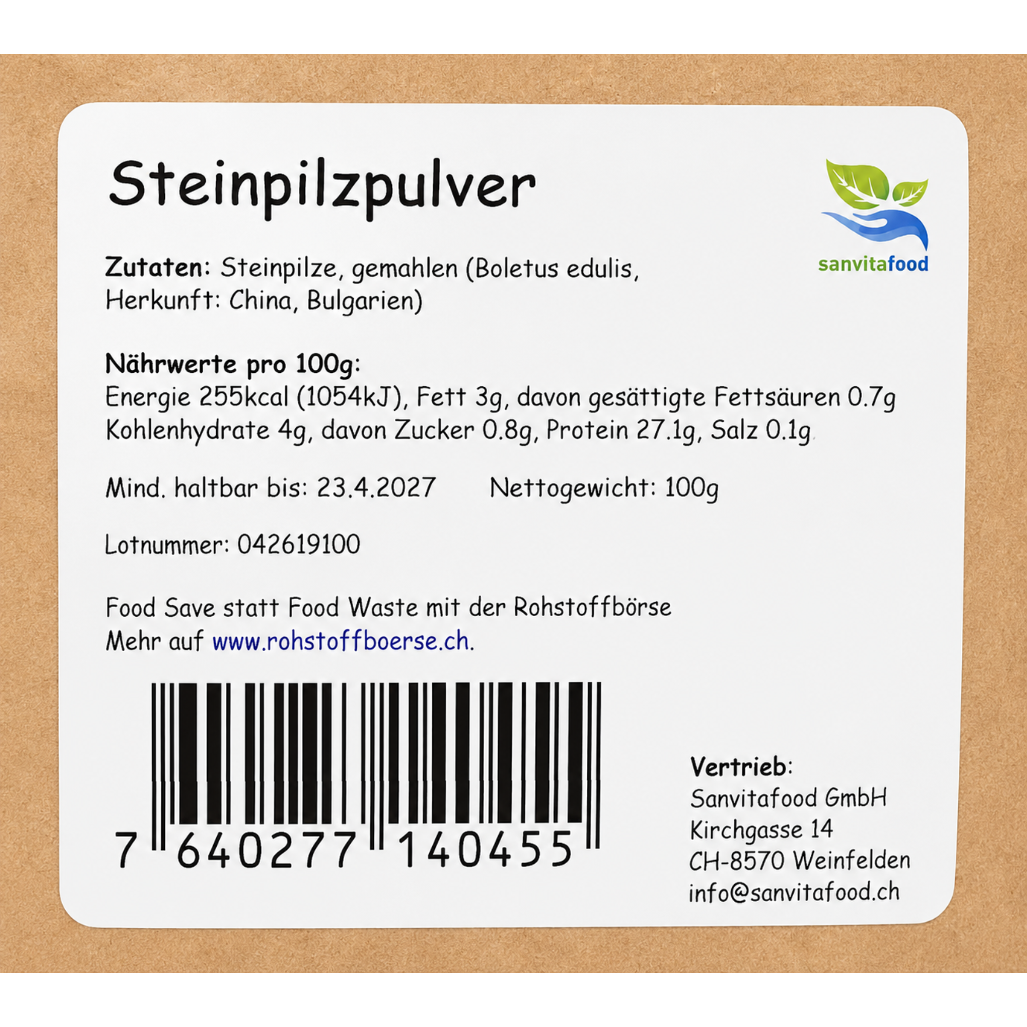 Steinpilzpulver 100g