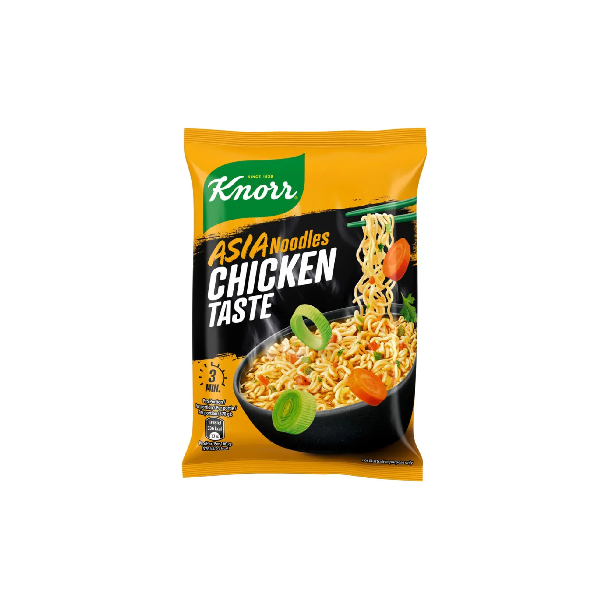 Knorr Asia Nouilles Goût Poulet 70g