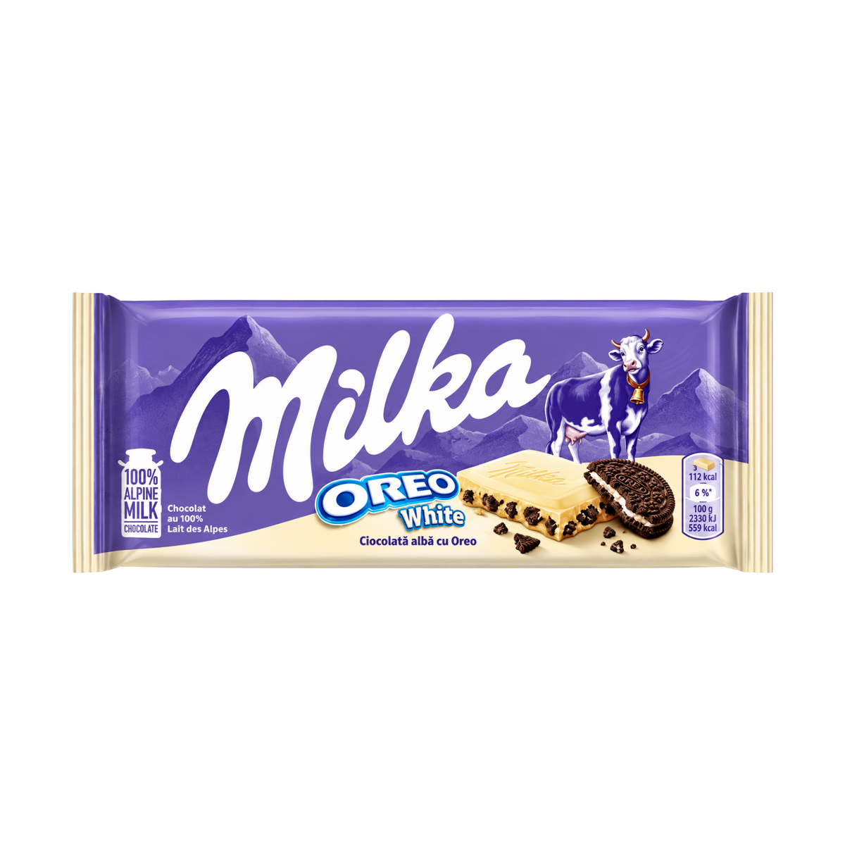 Milka Oreo White 100g