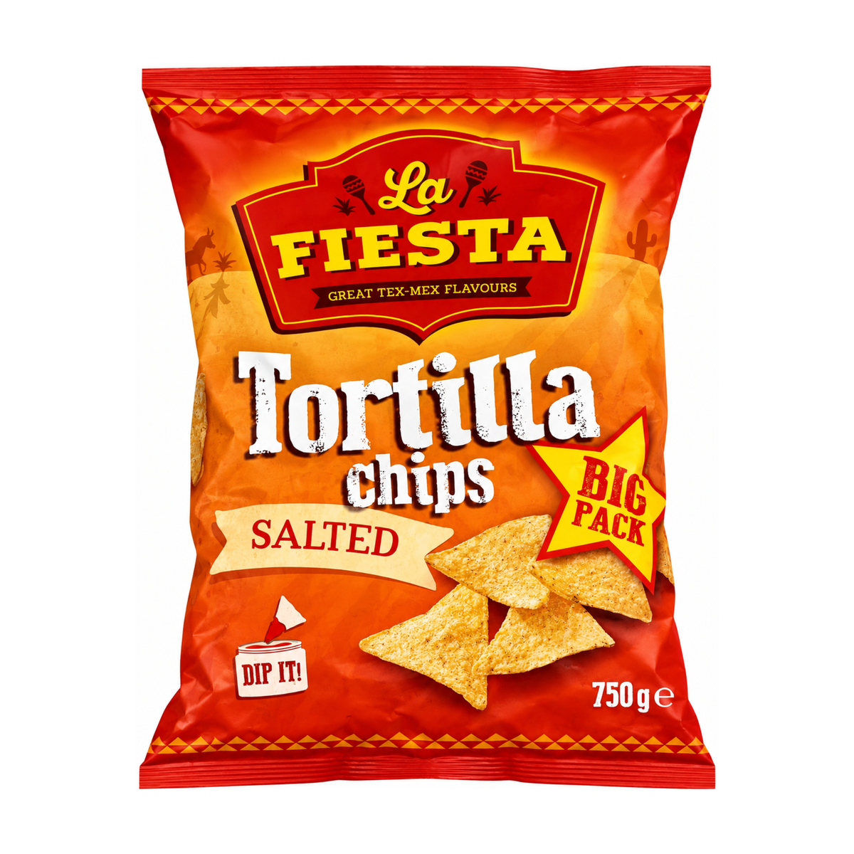 Tortilla Chips Salted 750g