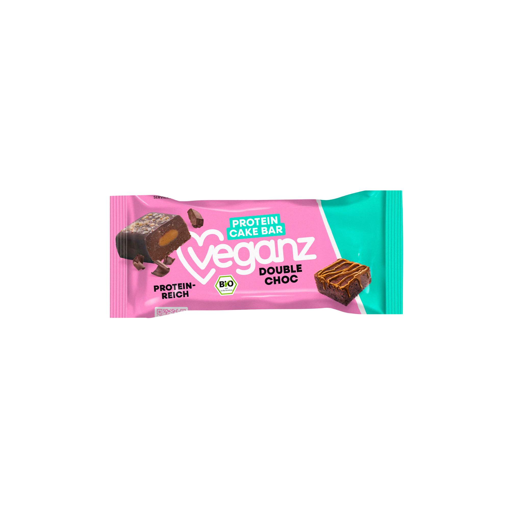 Organic Double Chocolate Protein Cake Bar 45g