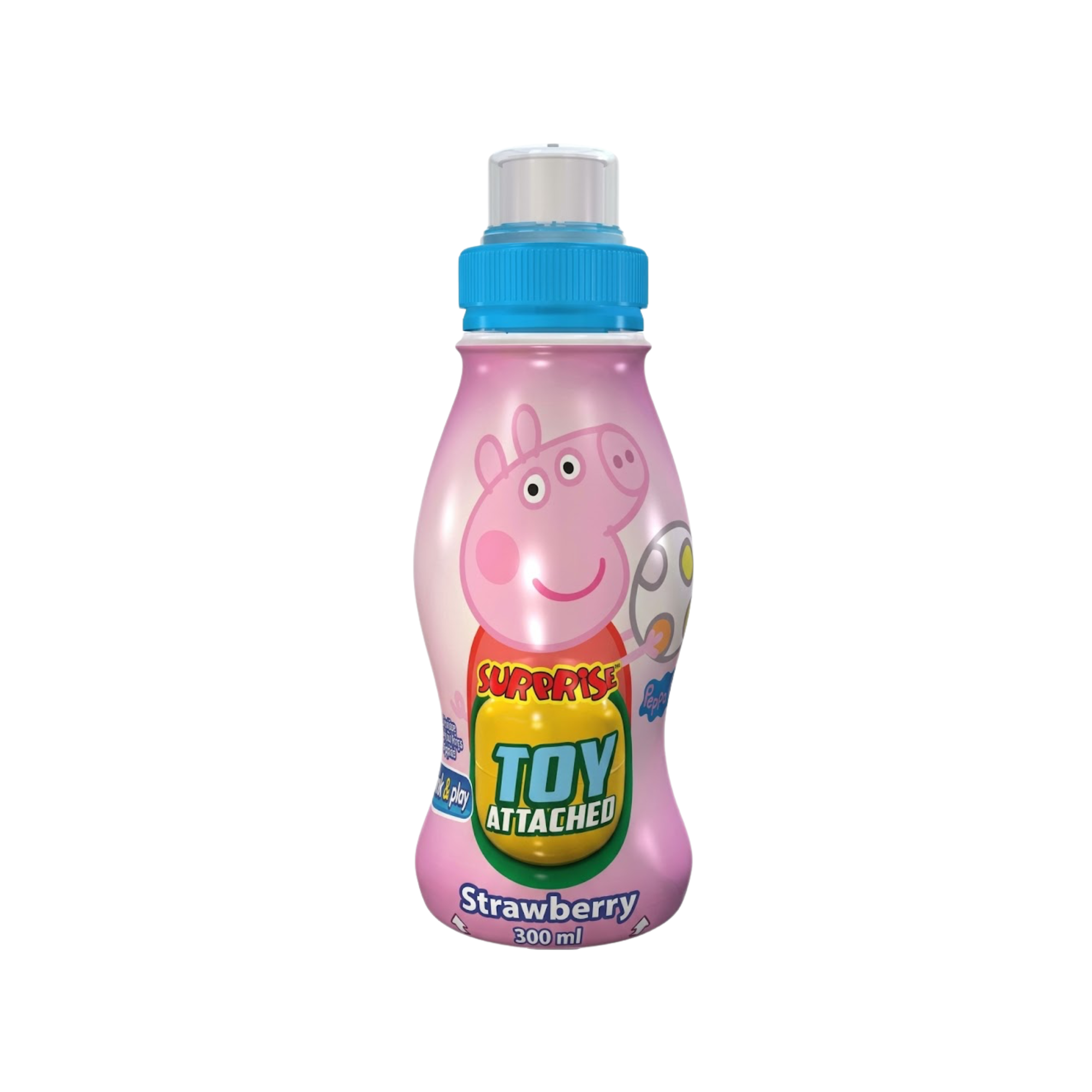 Boisson Surprise Peppa Pig Fraise avec jouet 300ml