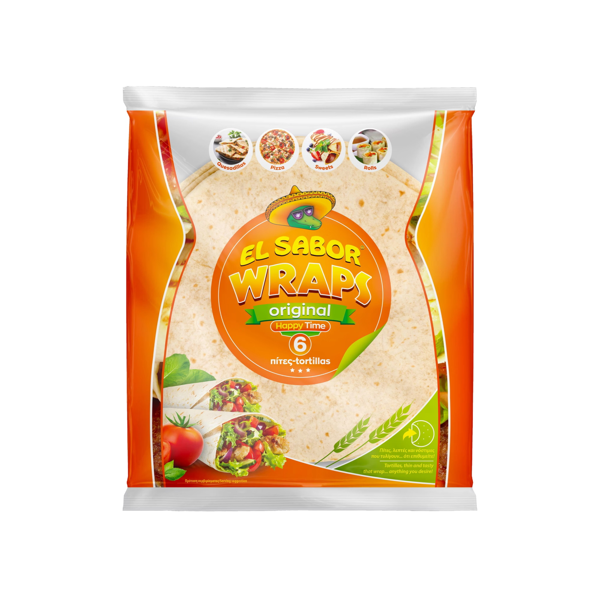 Tortilla Wraps 6-pack - 20cm - 240g