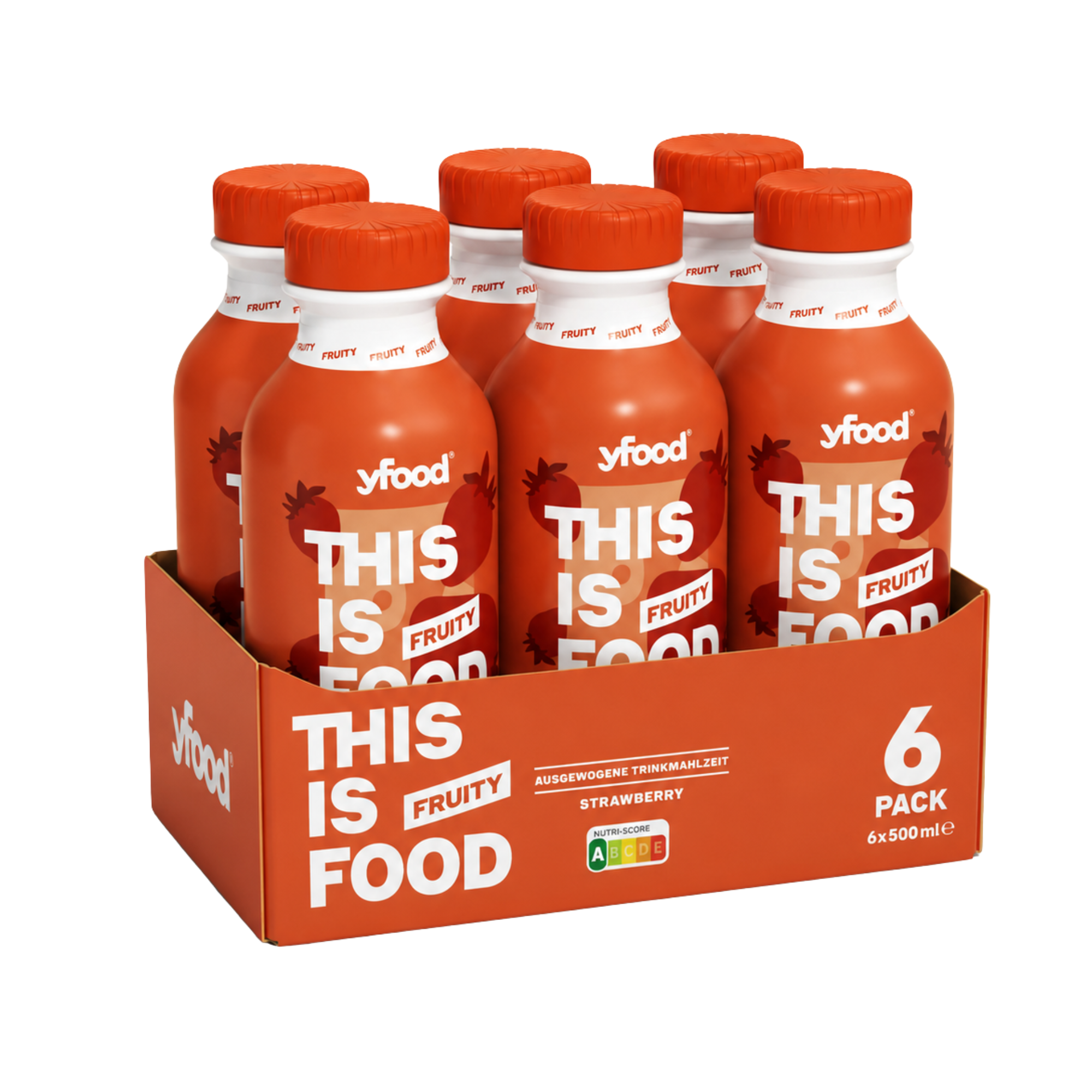 Drinking meal Fruity Strawberry 6 x 500ml