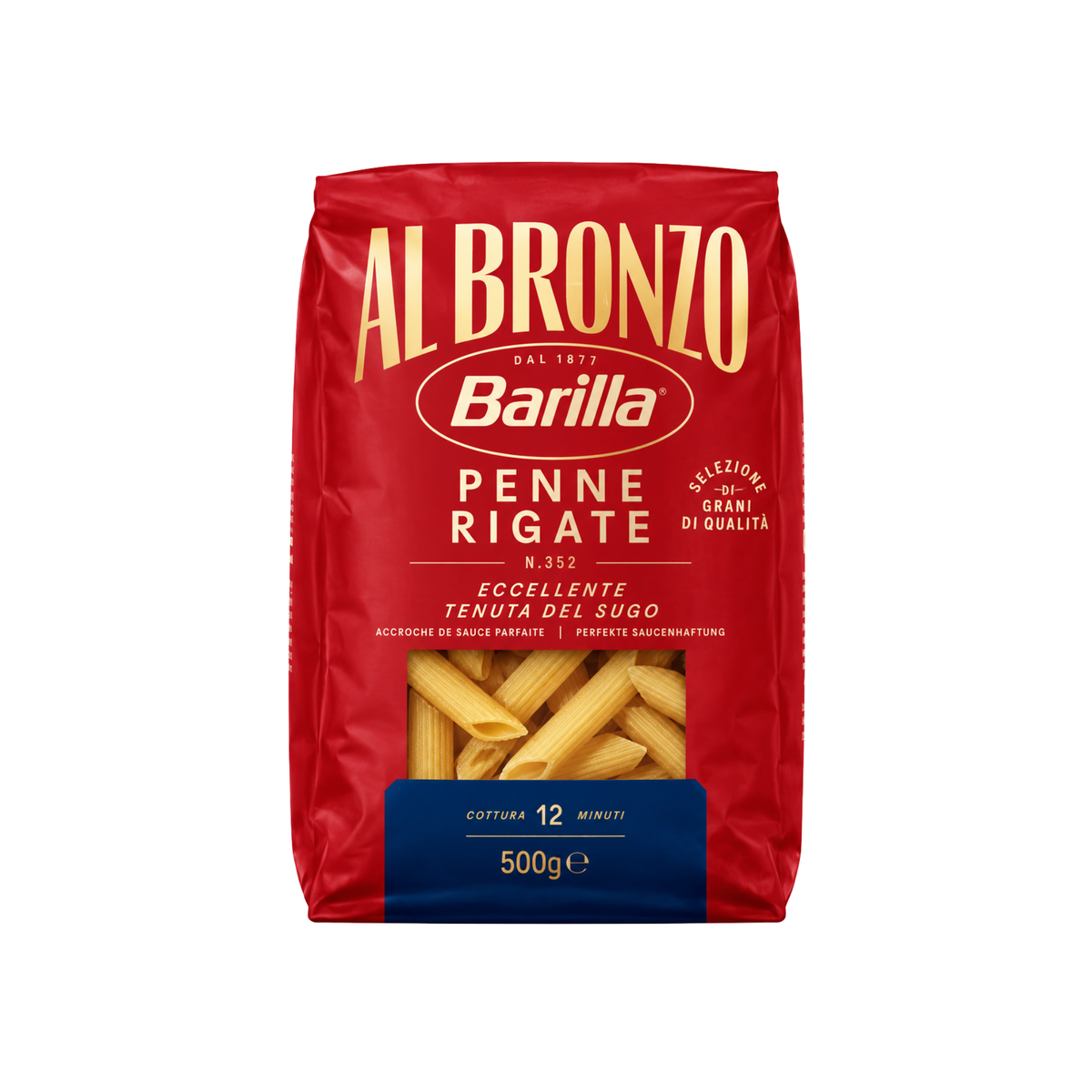 Barilla Penne Rigate Al Bronzo No. 352 - 500g