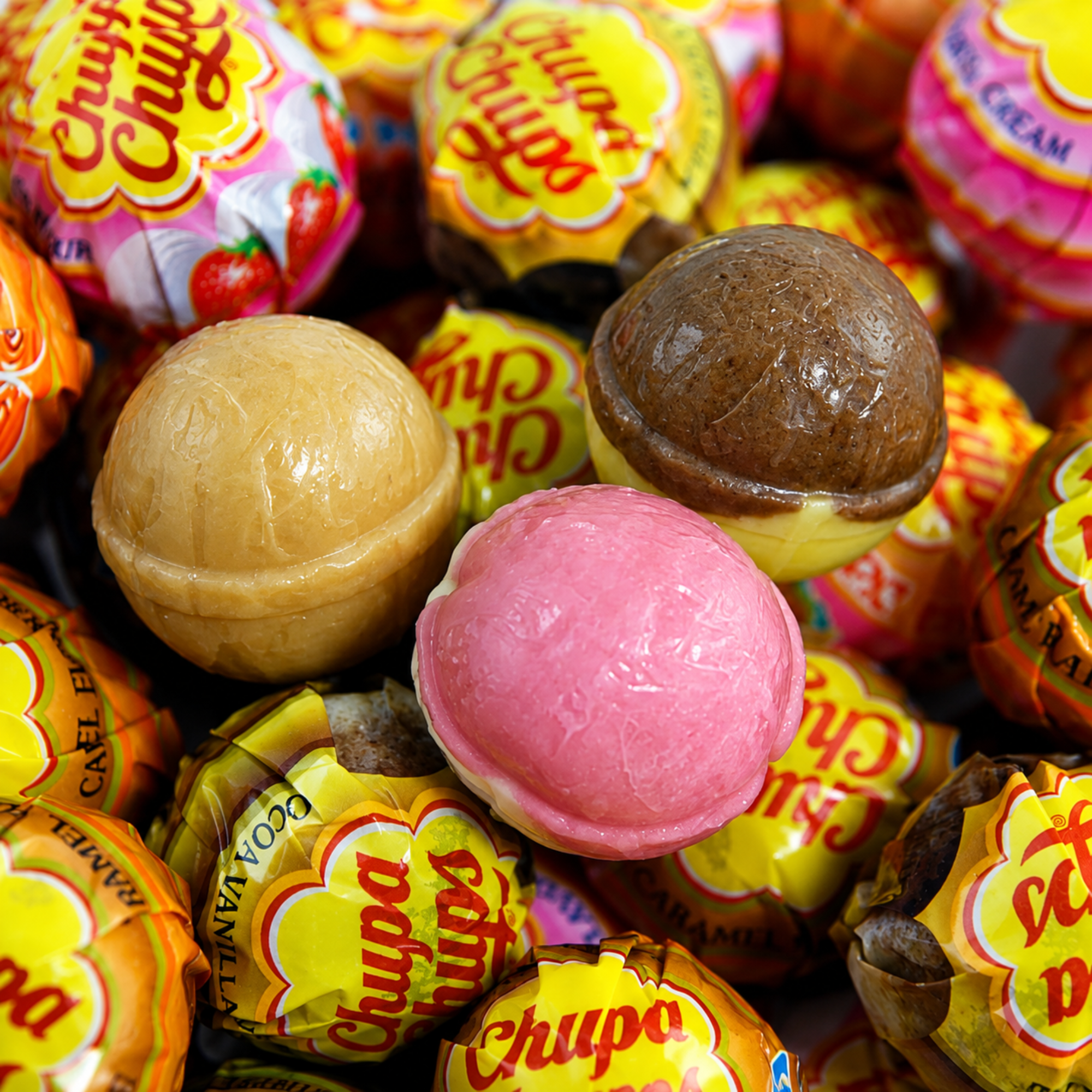 Chupa Chups Milky - 3 Aromen 120 Lollis - 1440g