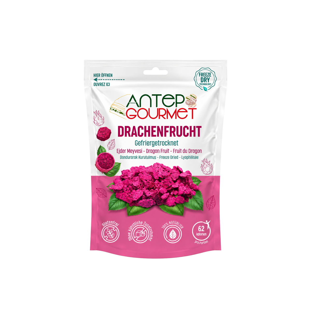 Drachenfrucht gefriergetrocknet 15g
