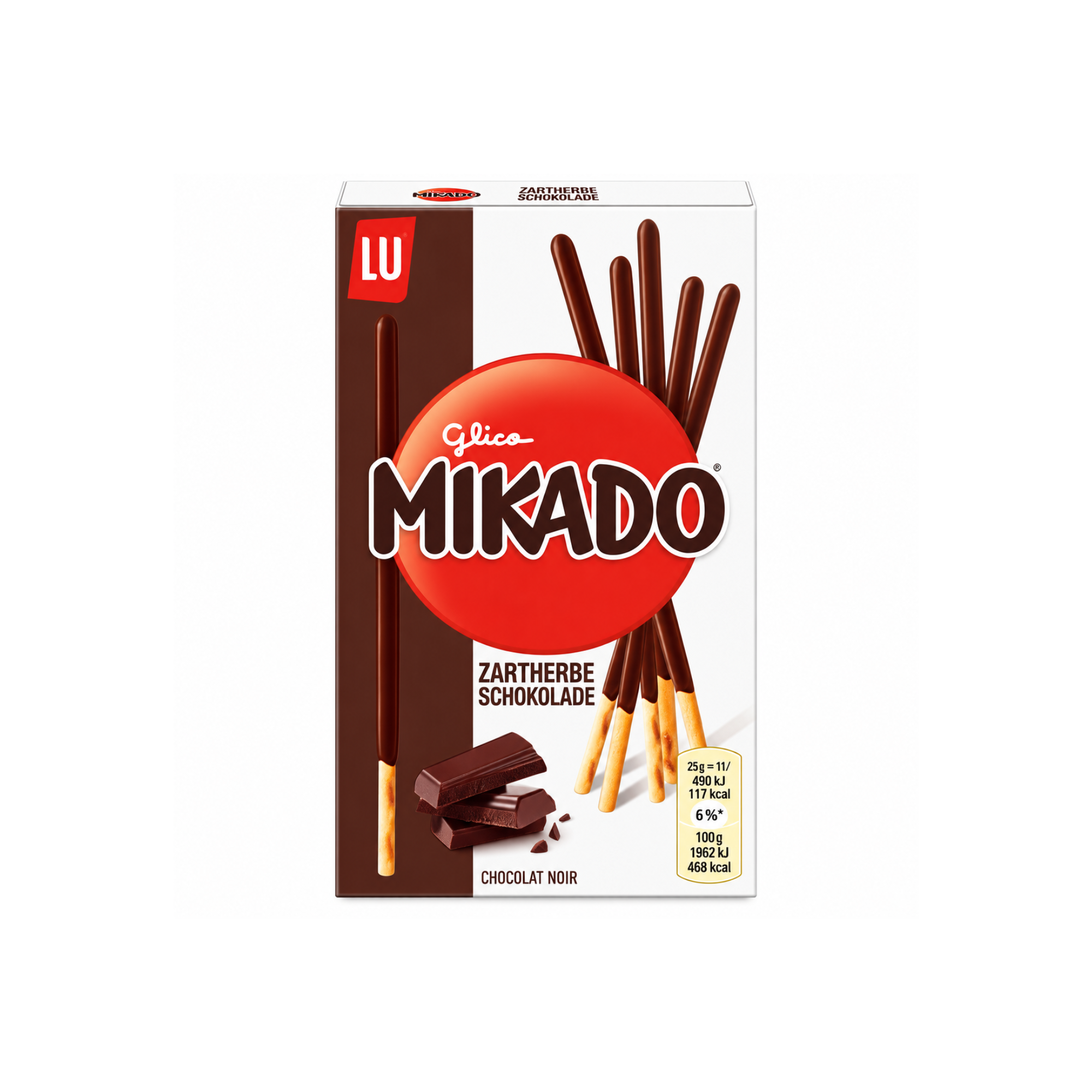 Mikado dunkle Schokolade 75g