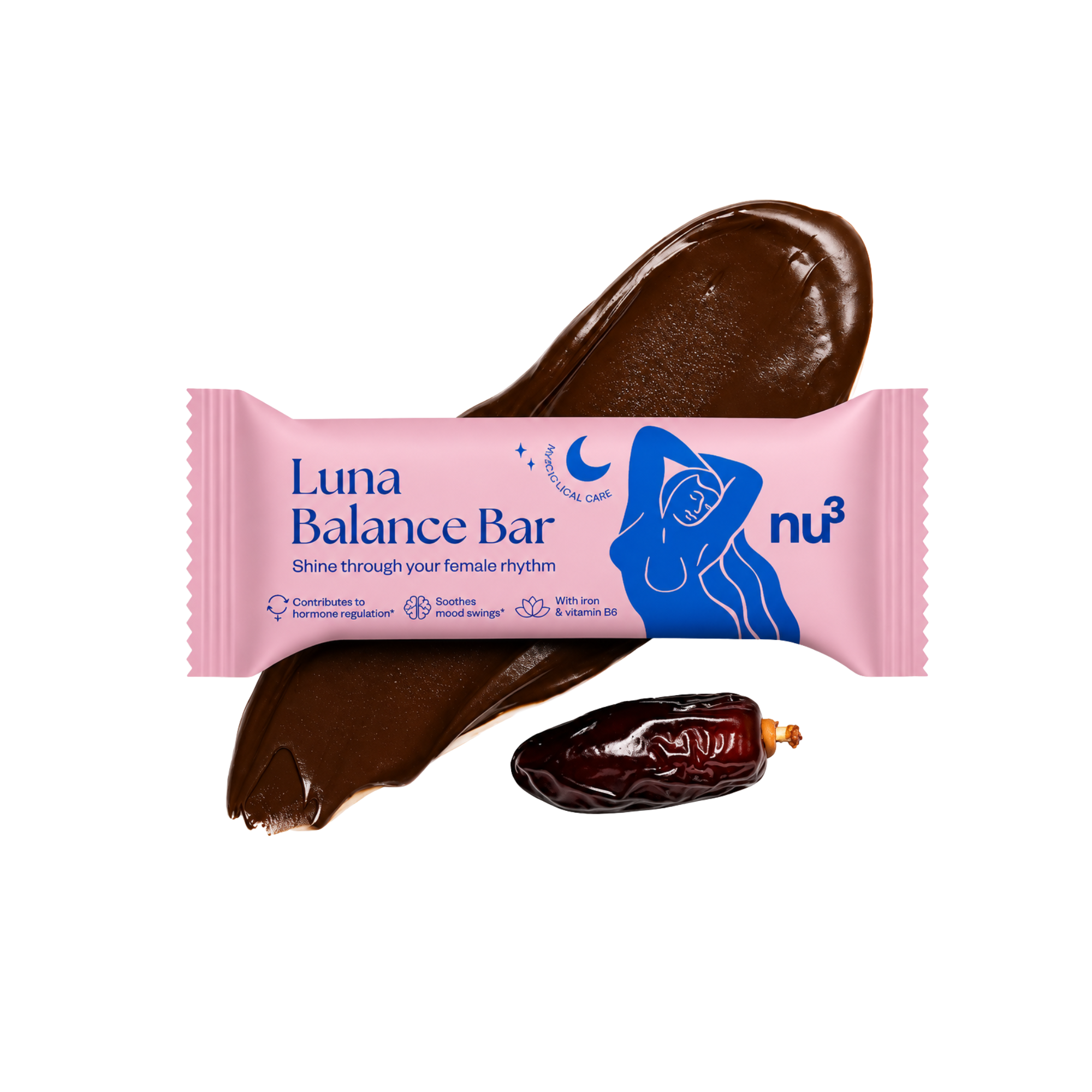 Luna Balance Bar - Peanut Choc Date 12 x 40g