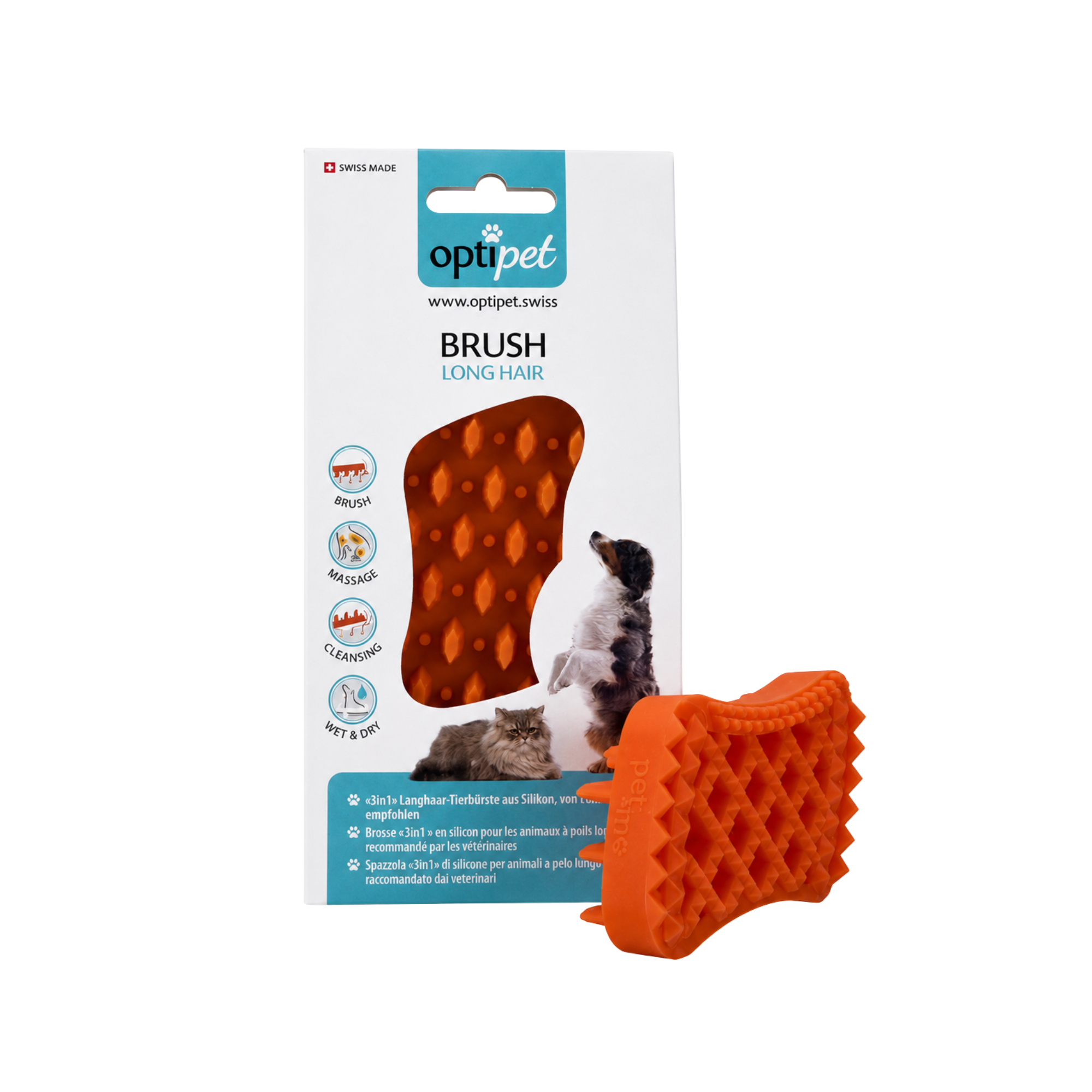 Brush Long Hair - Silikonbürste