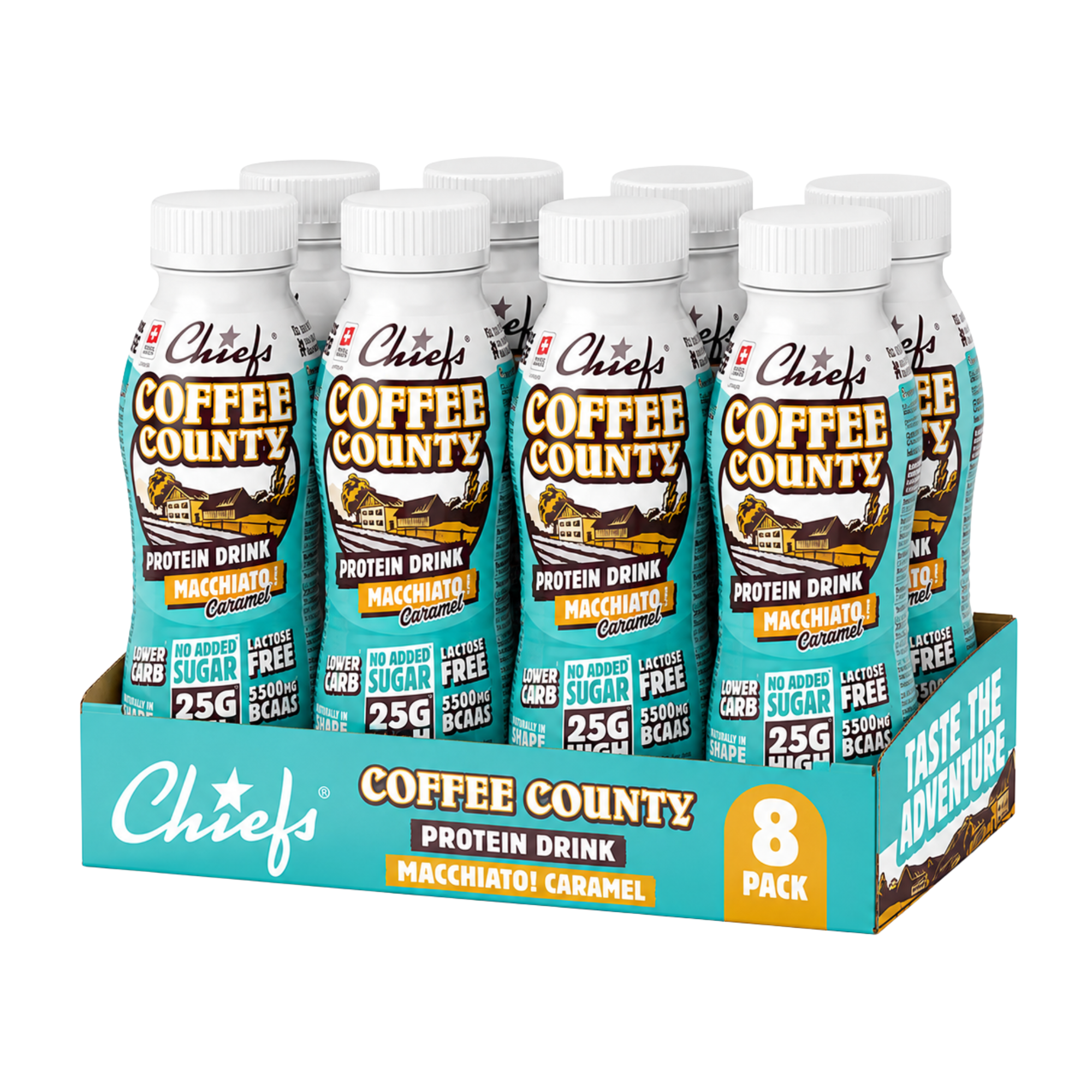 Protein Drink Coffee County 8 x 330ml