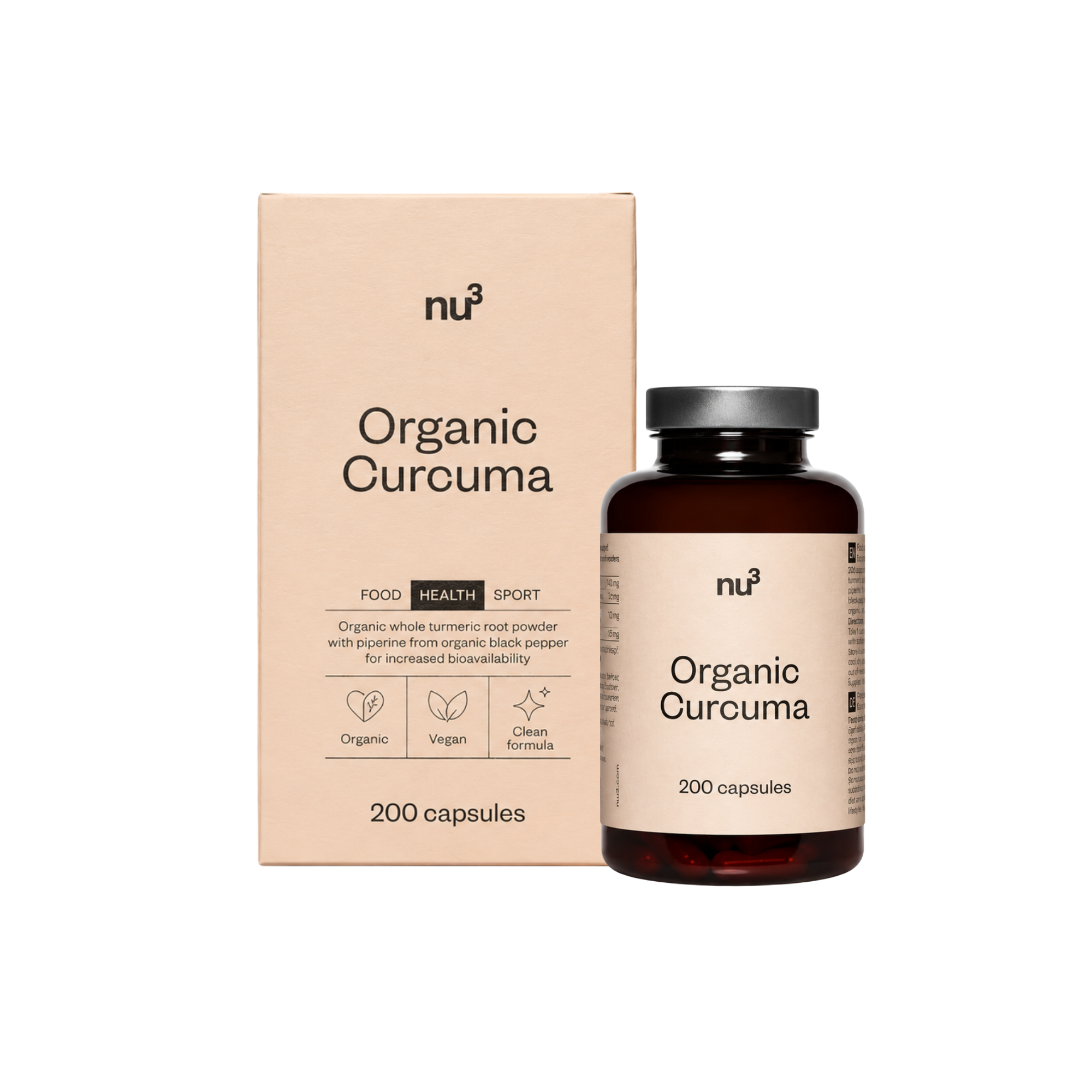 Turmeric Capsules Organic 112g