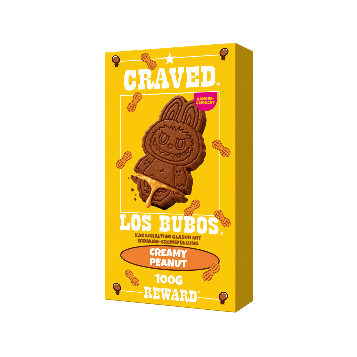 Los Bubos - Schokolade Creamy Peanut 100g