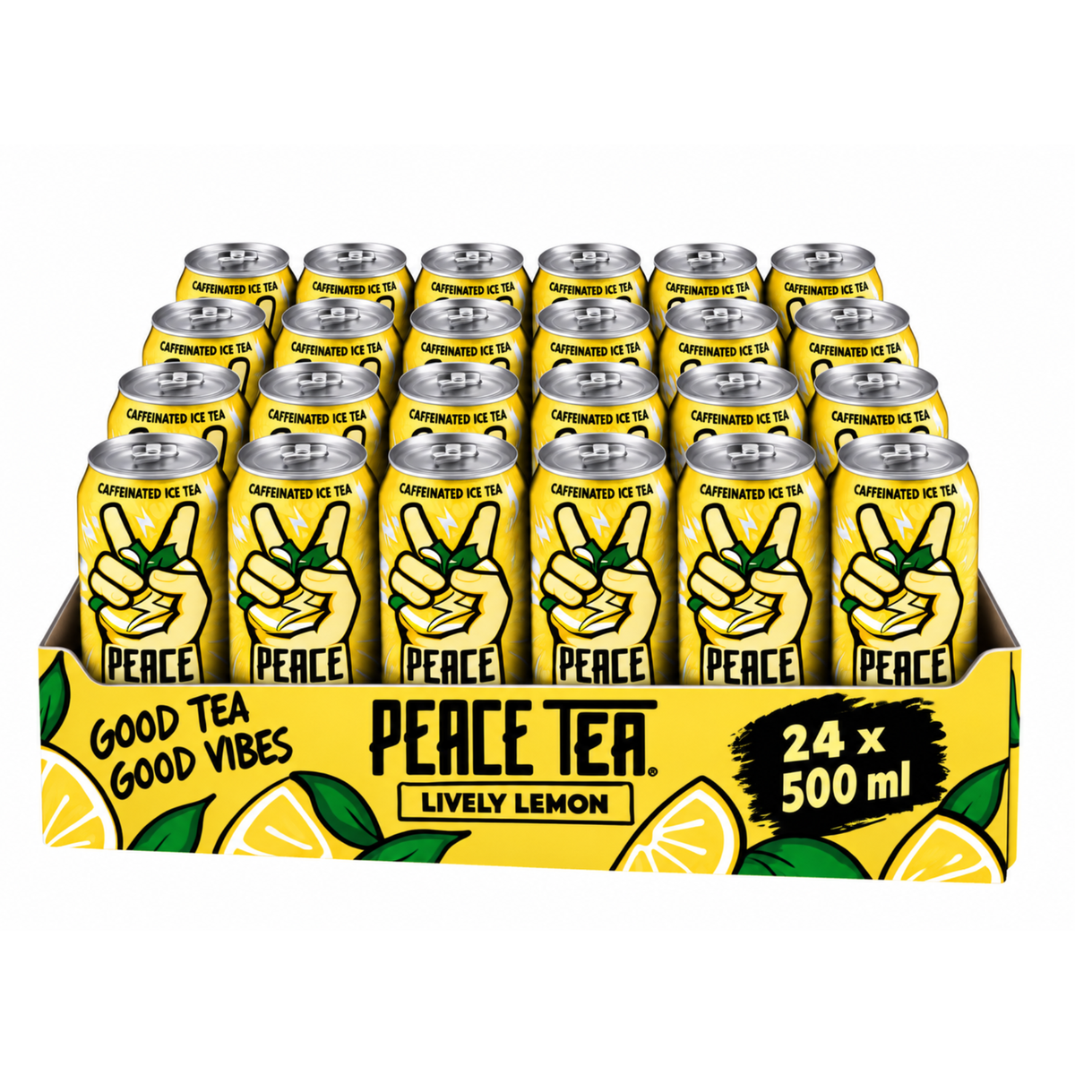 Peace Tea Lively Lemon 24 x 500ml