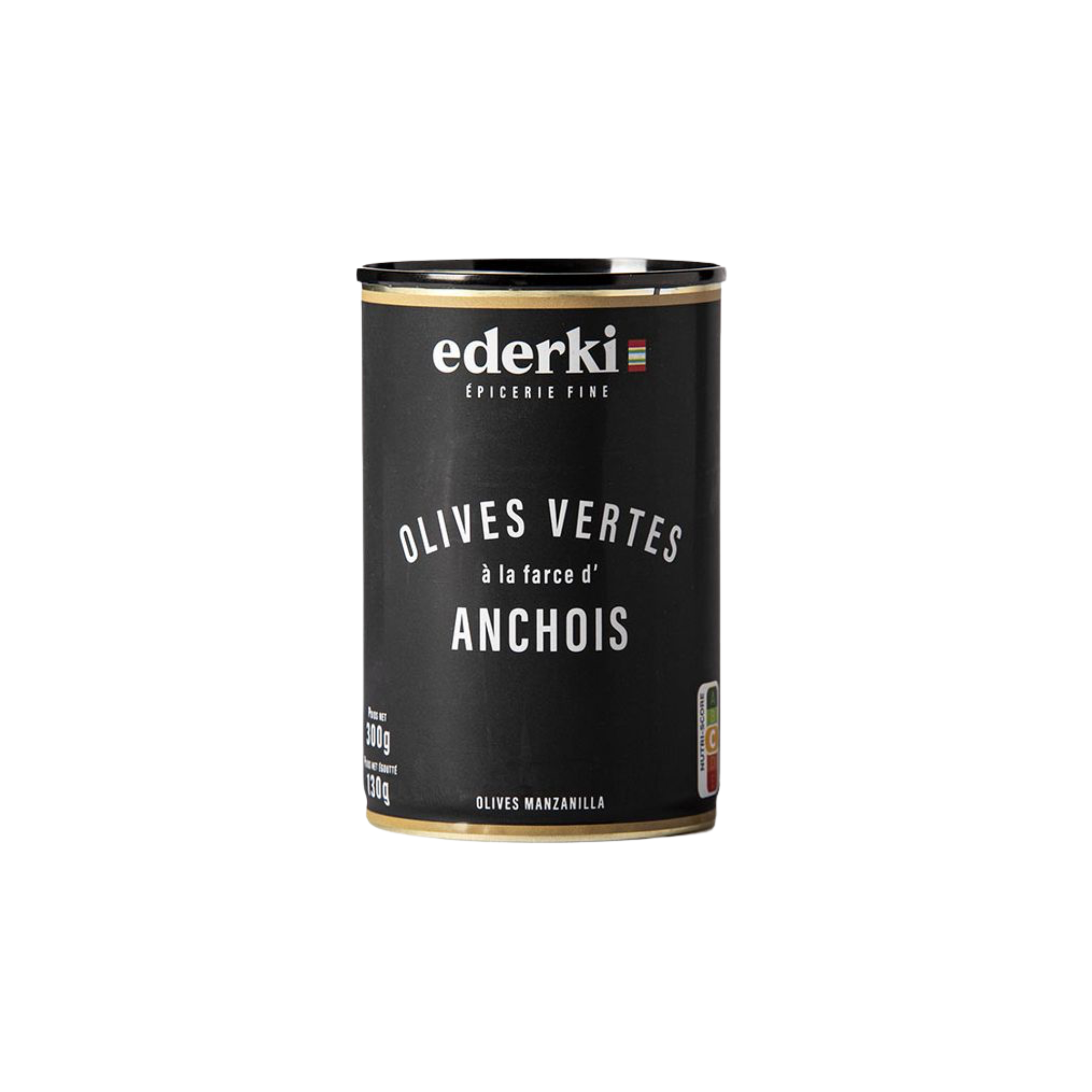 Oliven gefüllt mit Sardellen 300g