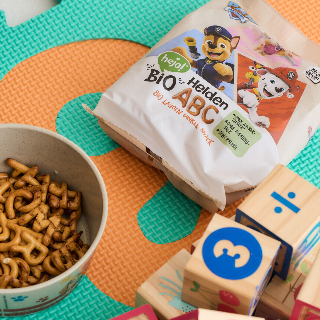Paw Patrol Laugen Dinkel Helden Snack Bio 80g