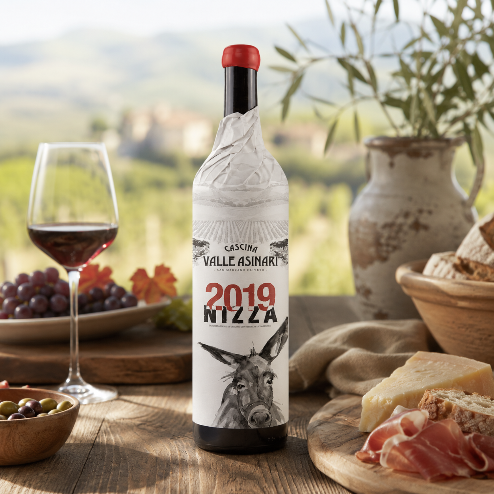 Vin rouge Cascina Valle Asinari Nizza DOCG 2019 - 750ml