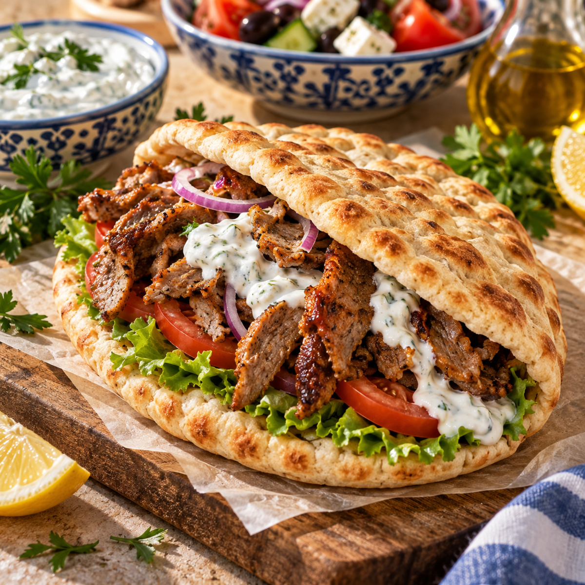 Griechisches Brot - Pita Geca 360g