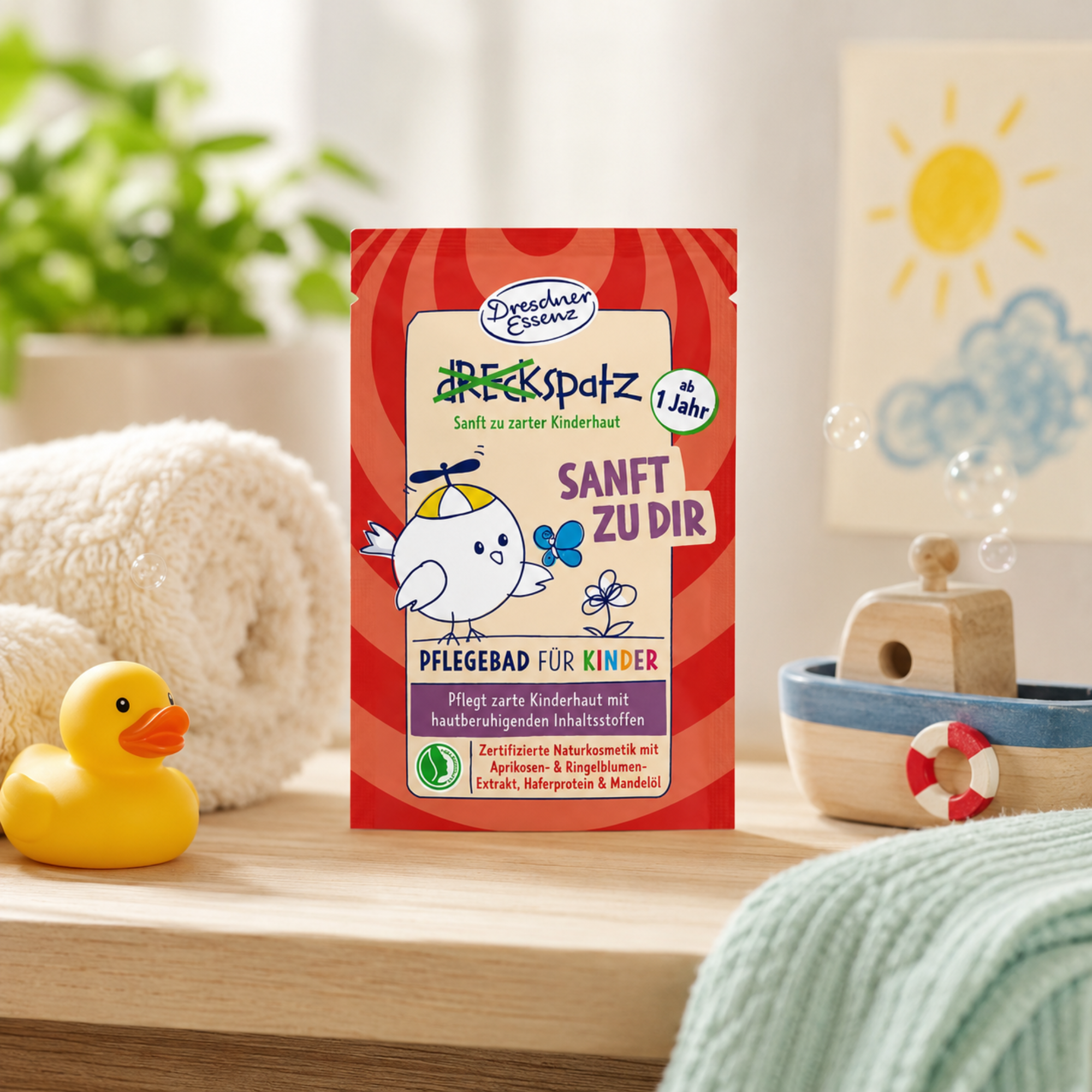 Pflegebad für Kinder - Sanft zu dir 60g