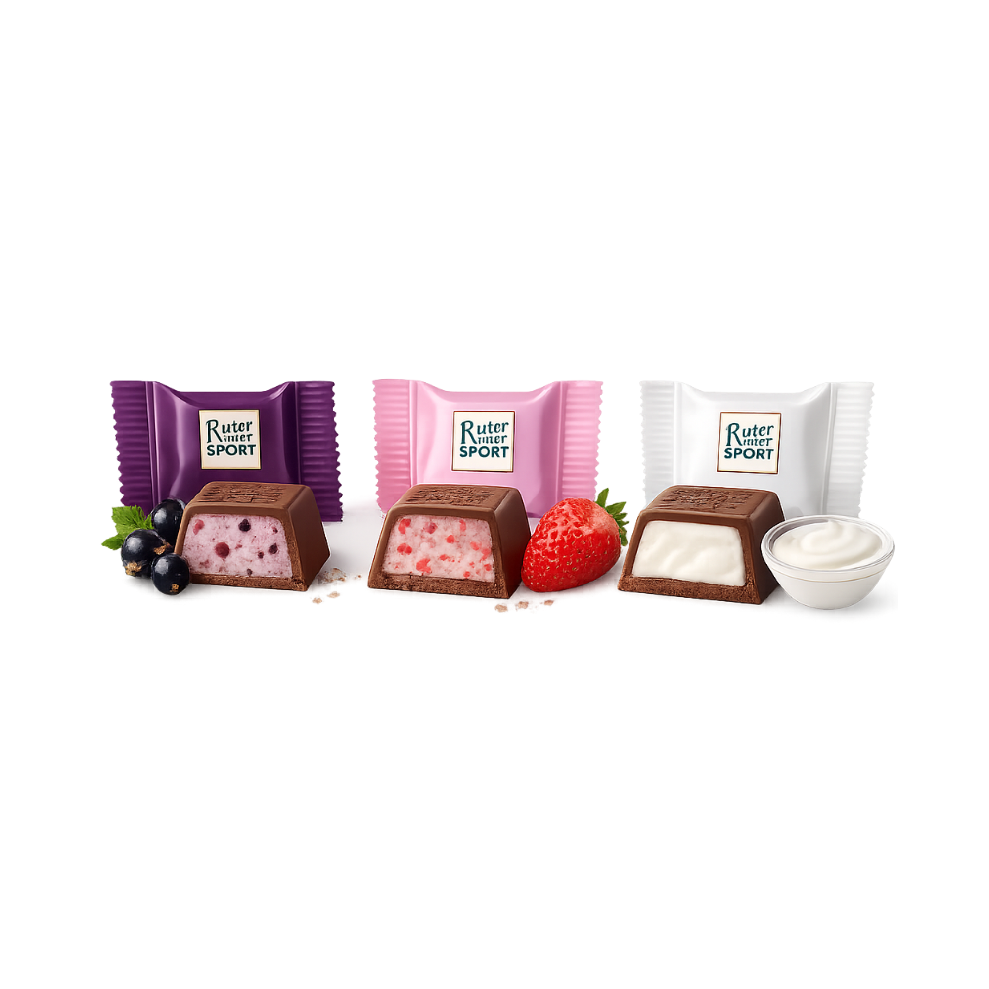 Ritter Sport - Schokowürfel Joghurt Mix 176g