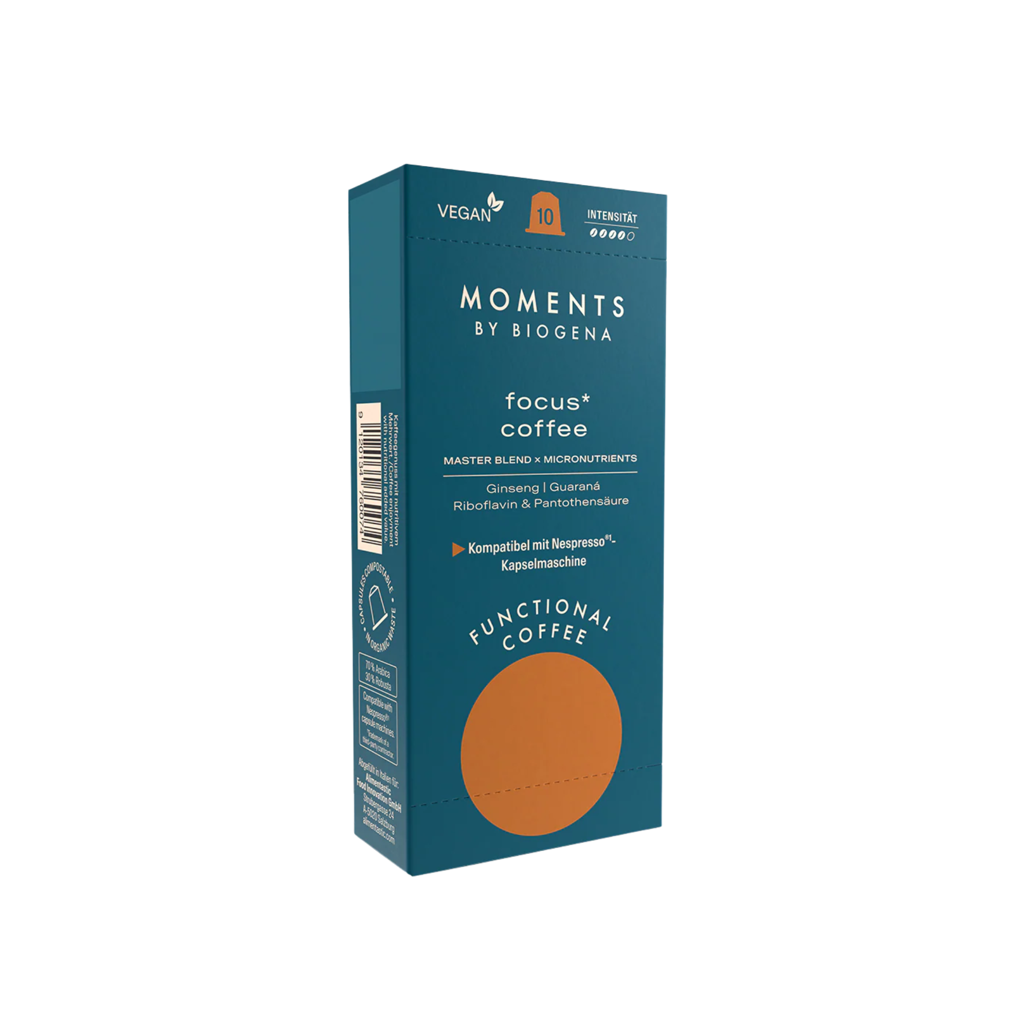 Coffee Capsules Functional Coffee - Focus 10-pack