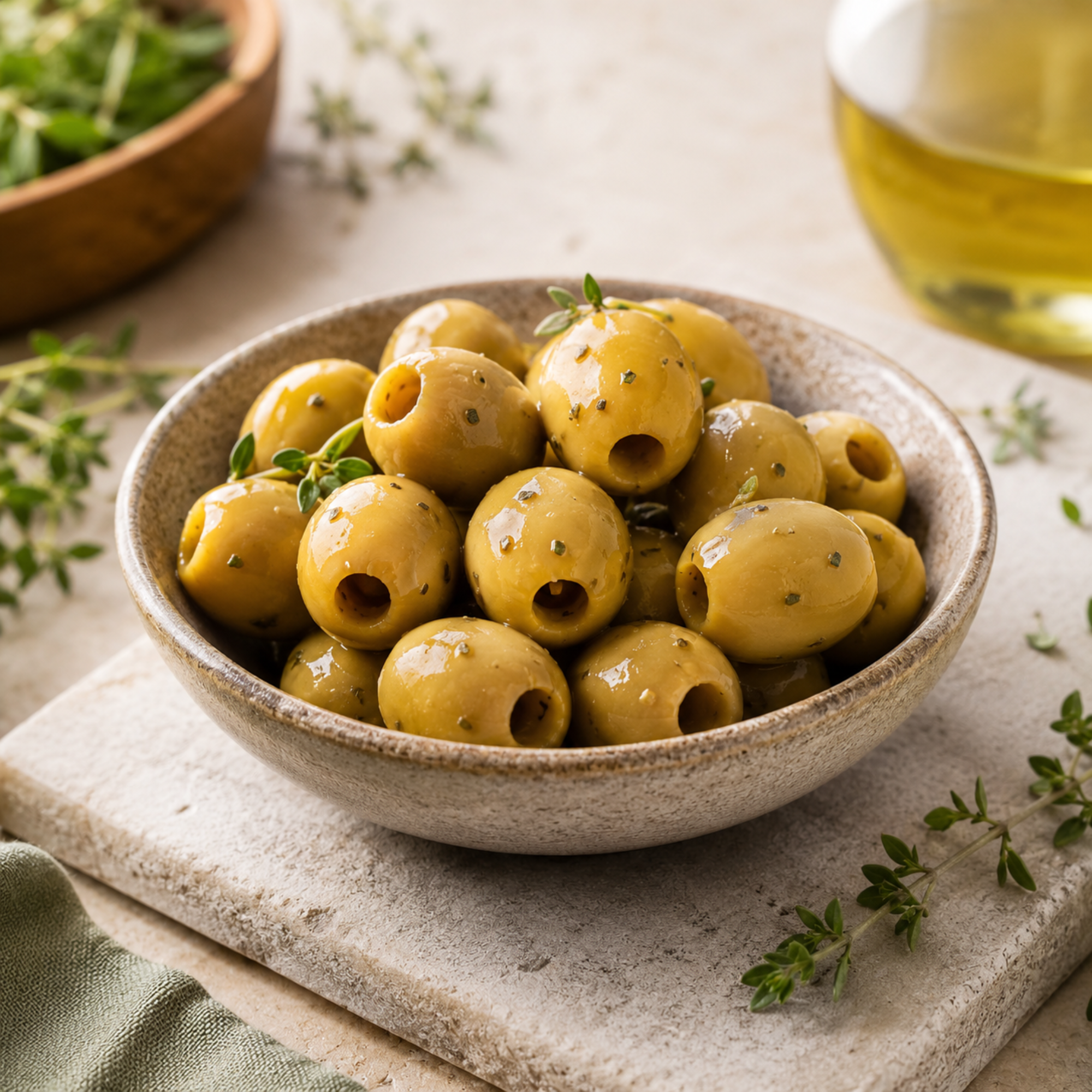 Oliven mit Knoblauch 70g