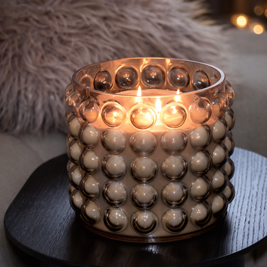 Duftkerze Bubbles - Yucca & Dates