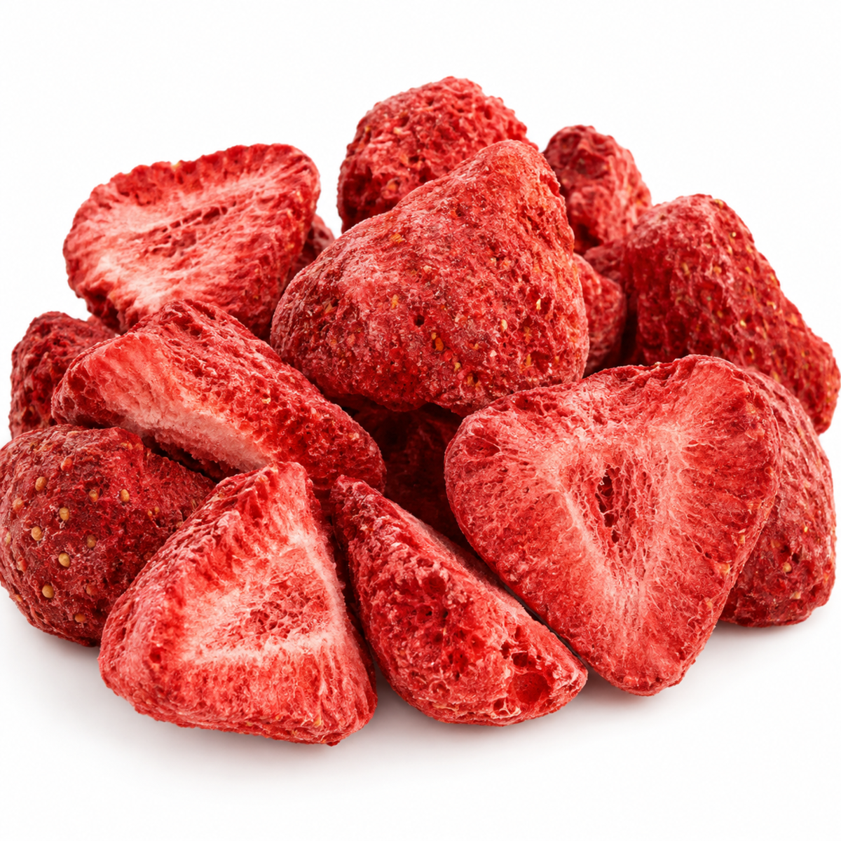 Freeze-dried strawberries 15g