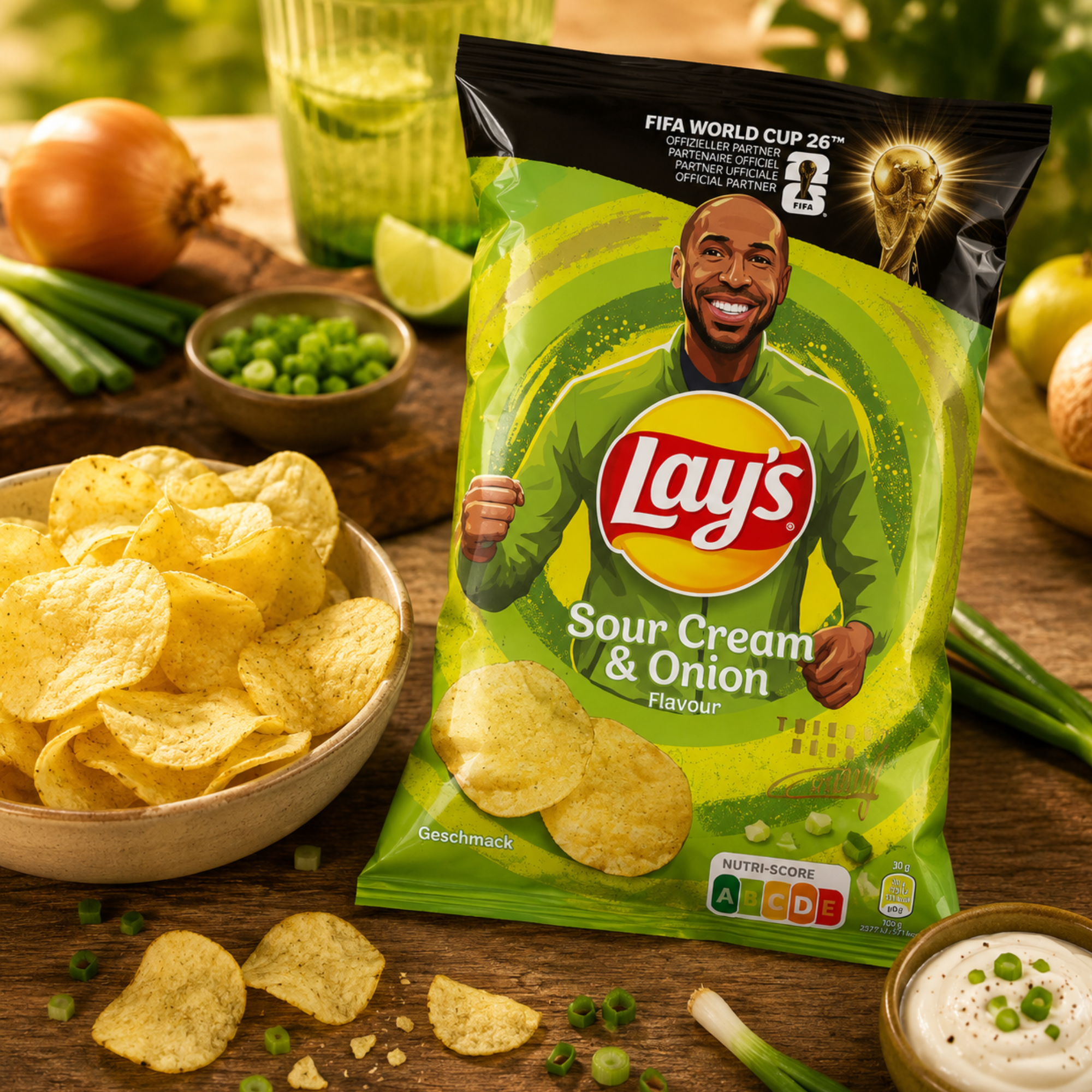Lay’s Chips Crème sure & oignon 150g