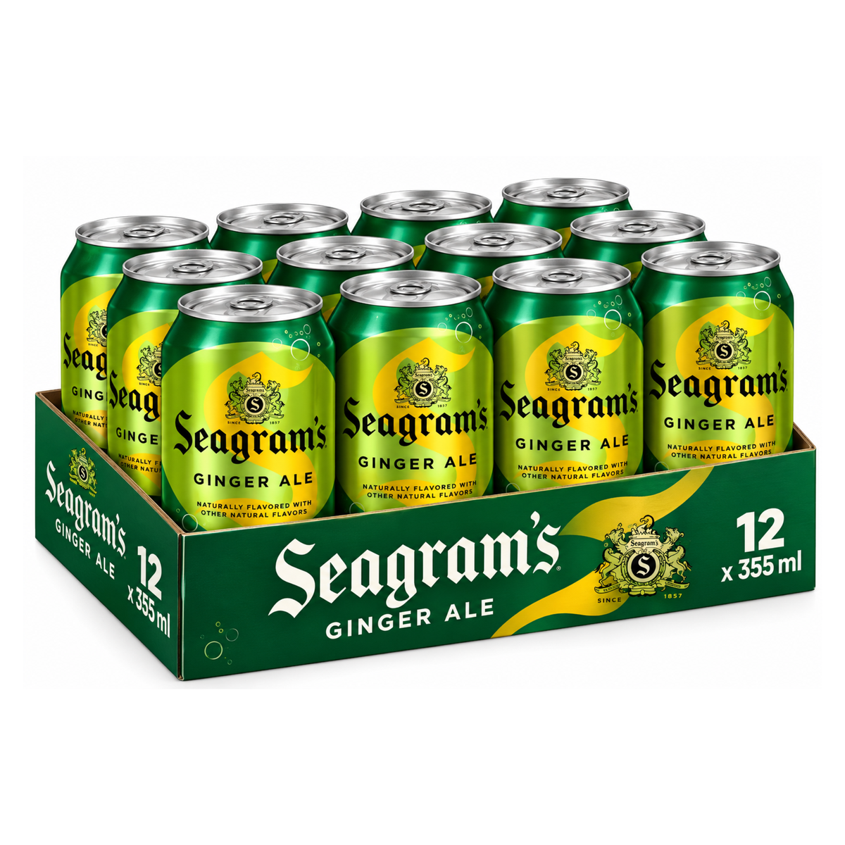 Ginger Ale sans caféine 12 x 355ml