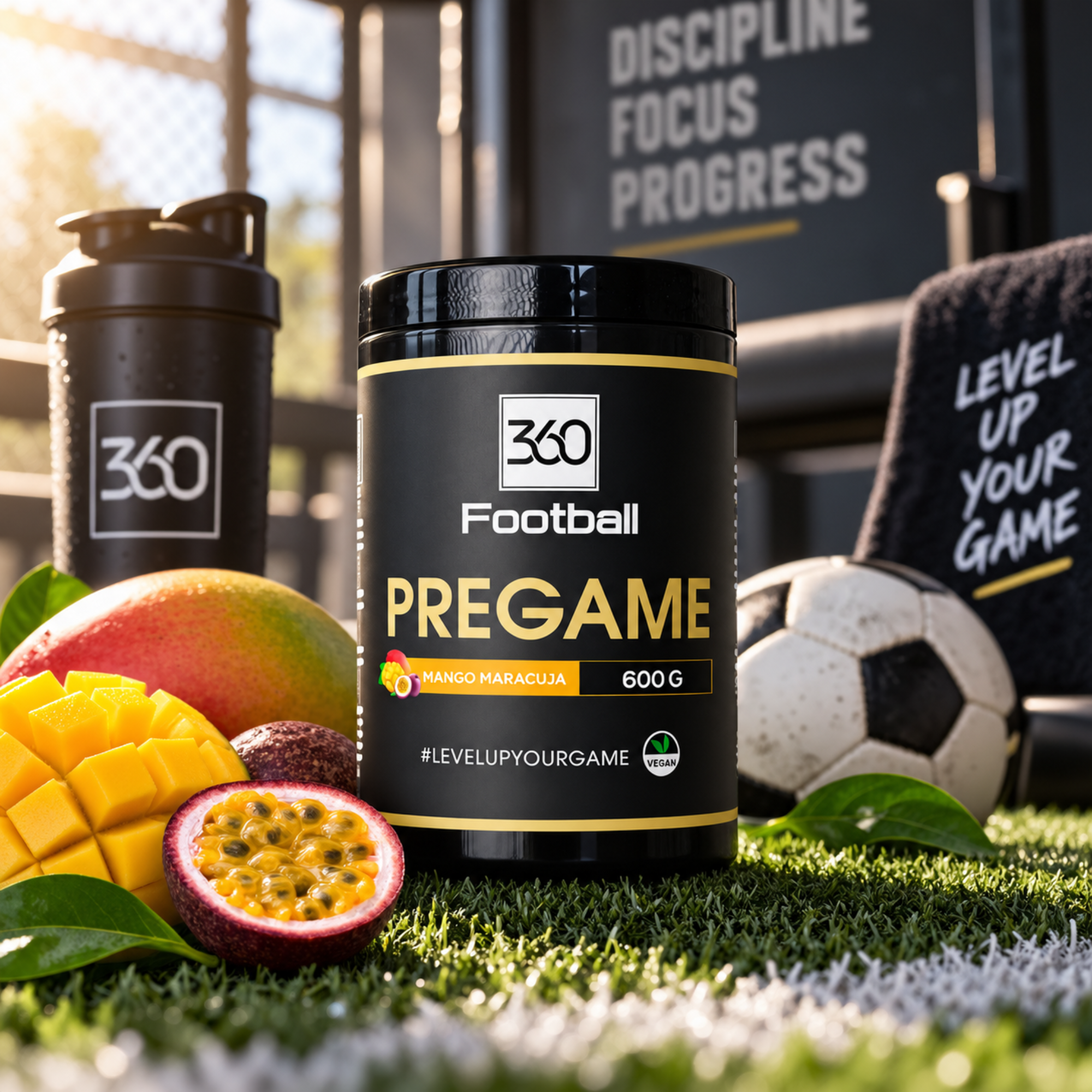 Preworkout - Pregame Supplement - Mango Maracuja 600g