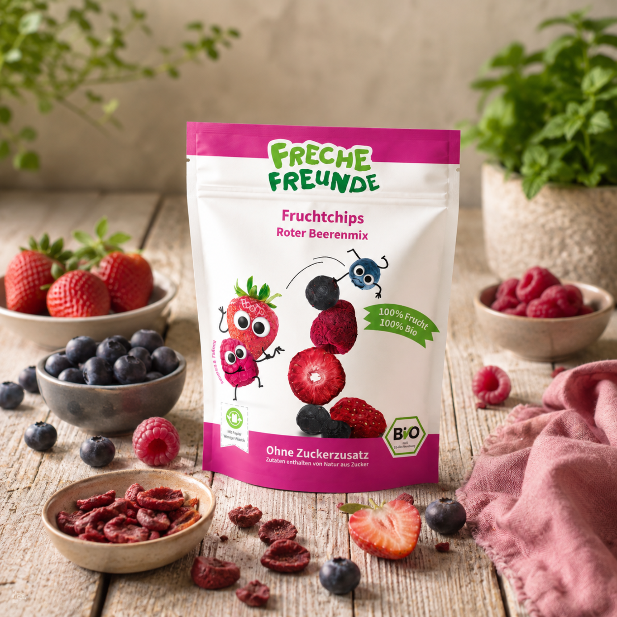 Fruit Crisps Red Berry Mix 10g