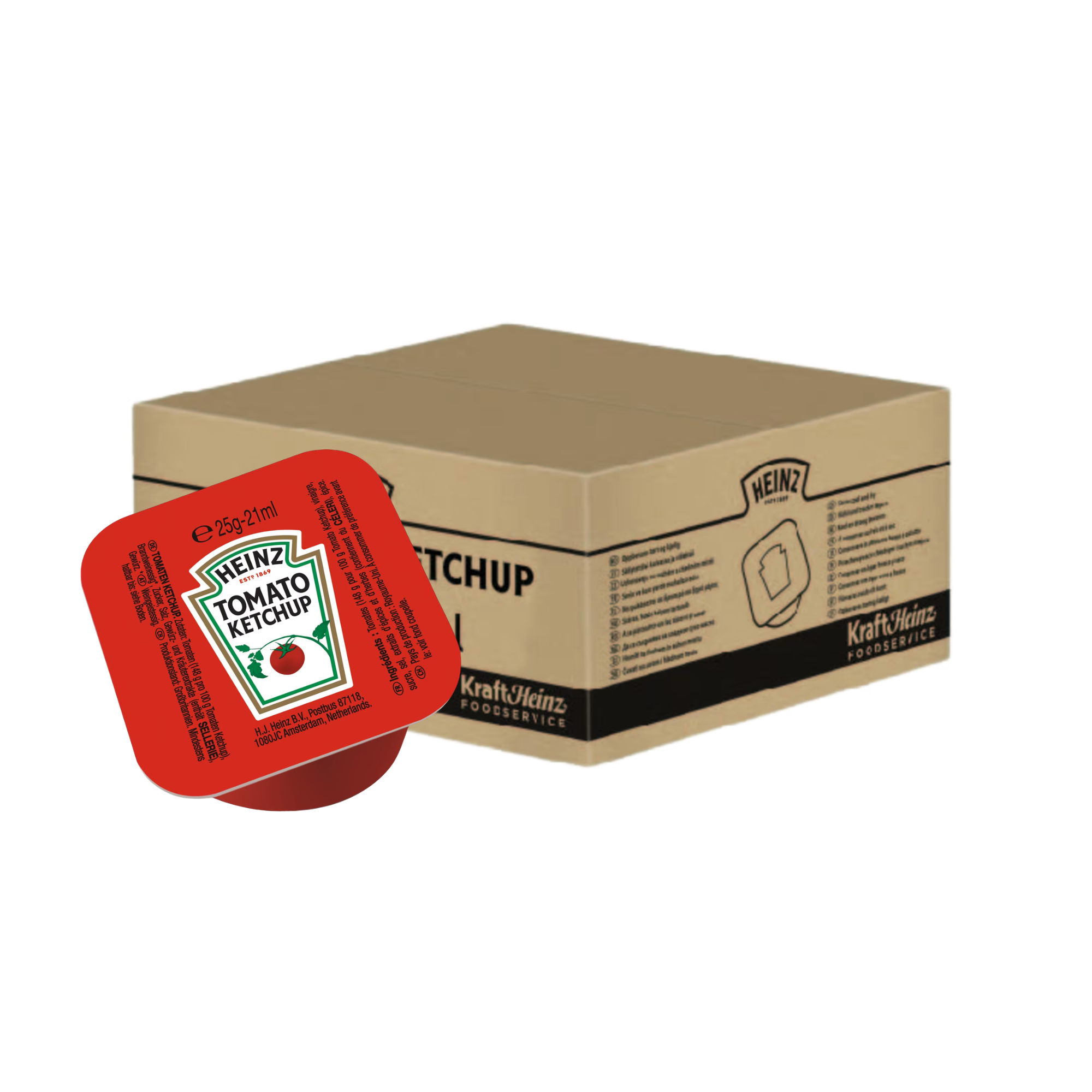 Ketchup Tomate Heinz 100 x 25g