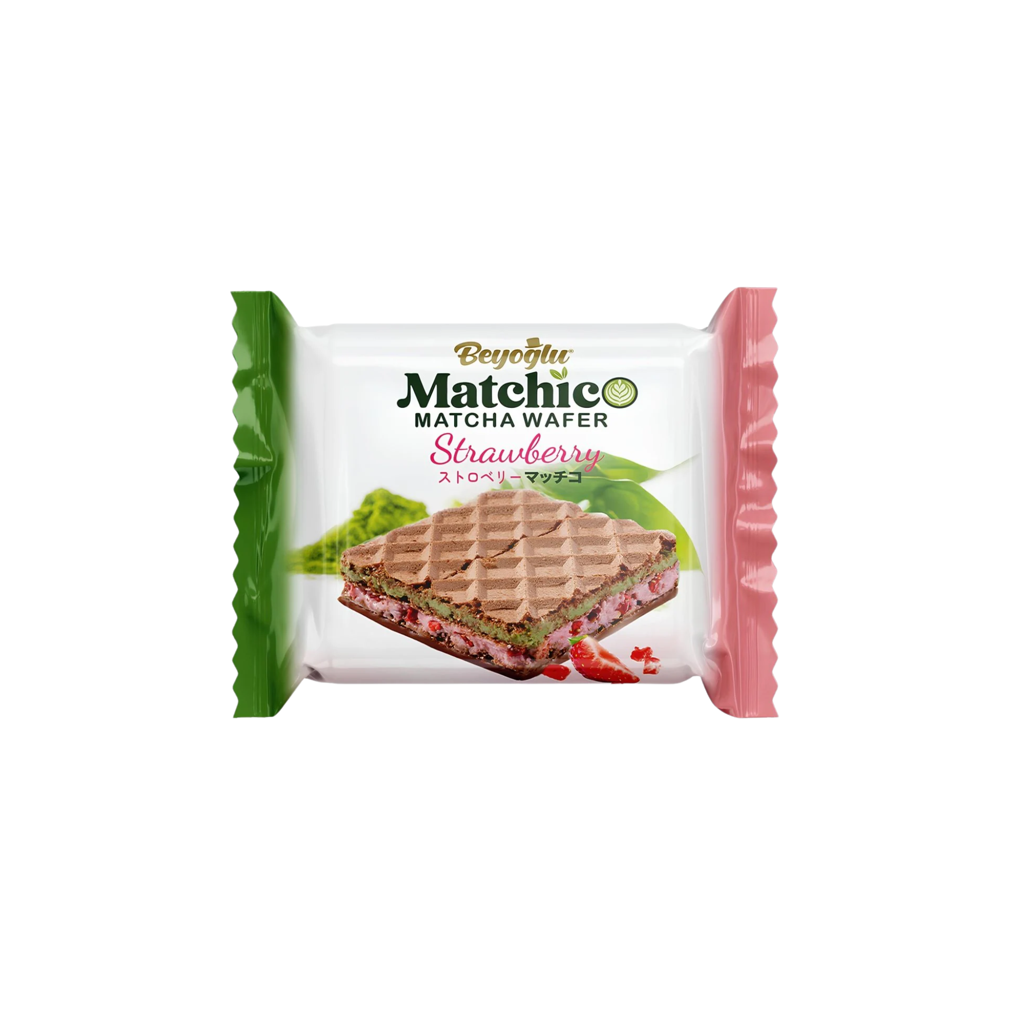 Gaufrette Matcha - Fraise 12 x 32g