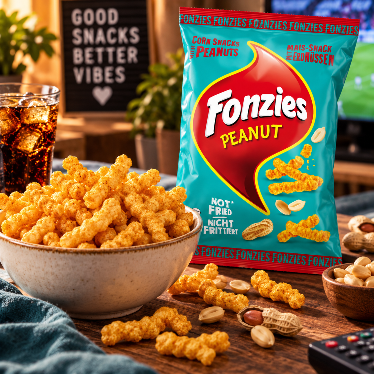 Corn Snack Peanuts 100g