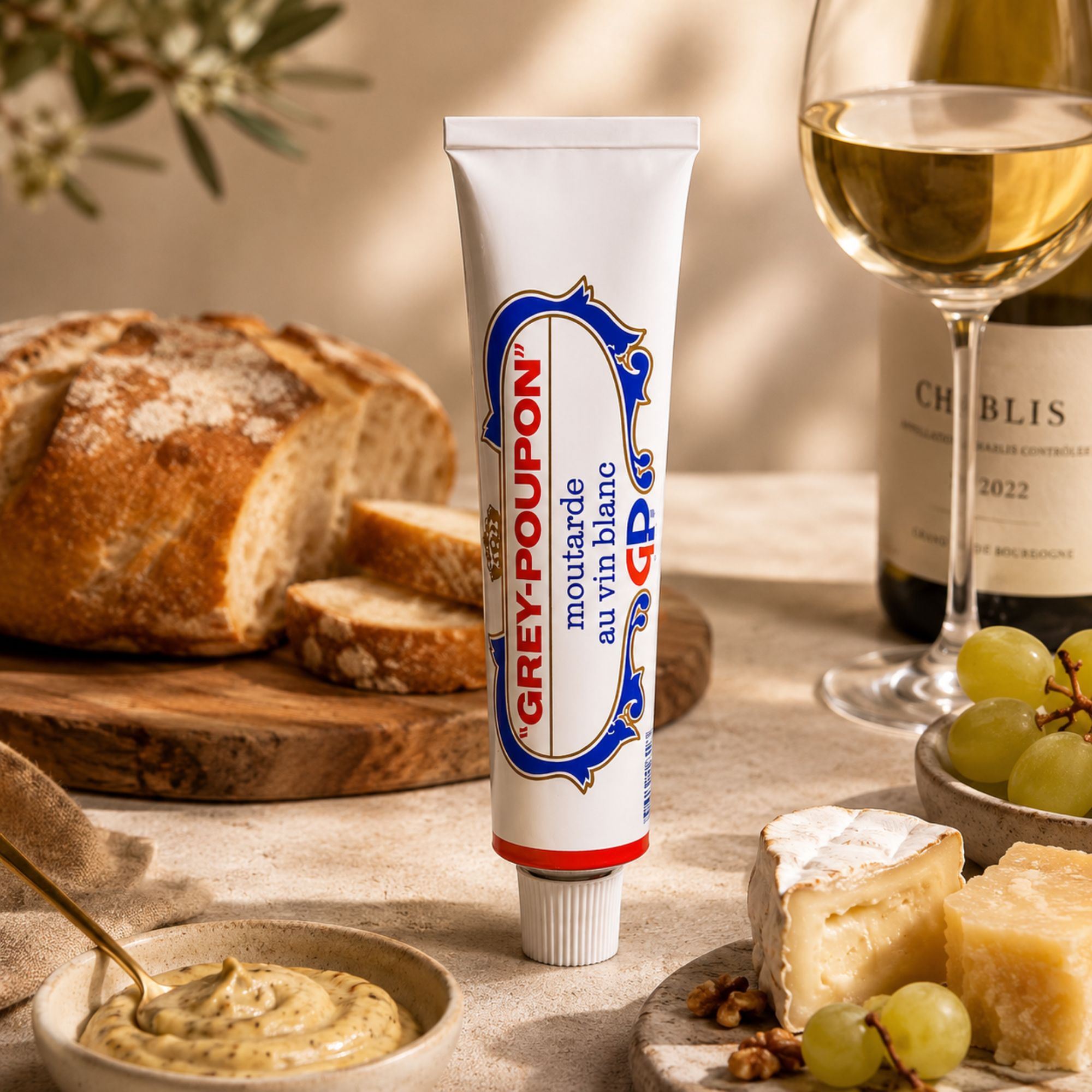 Senf Dijon mit Weisswein 100g