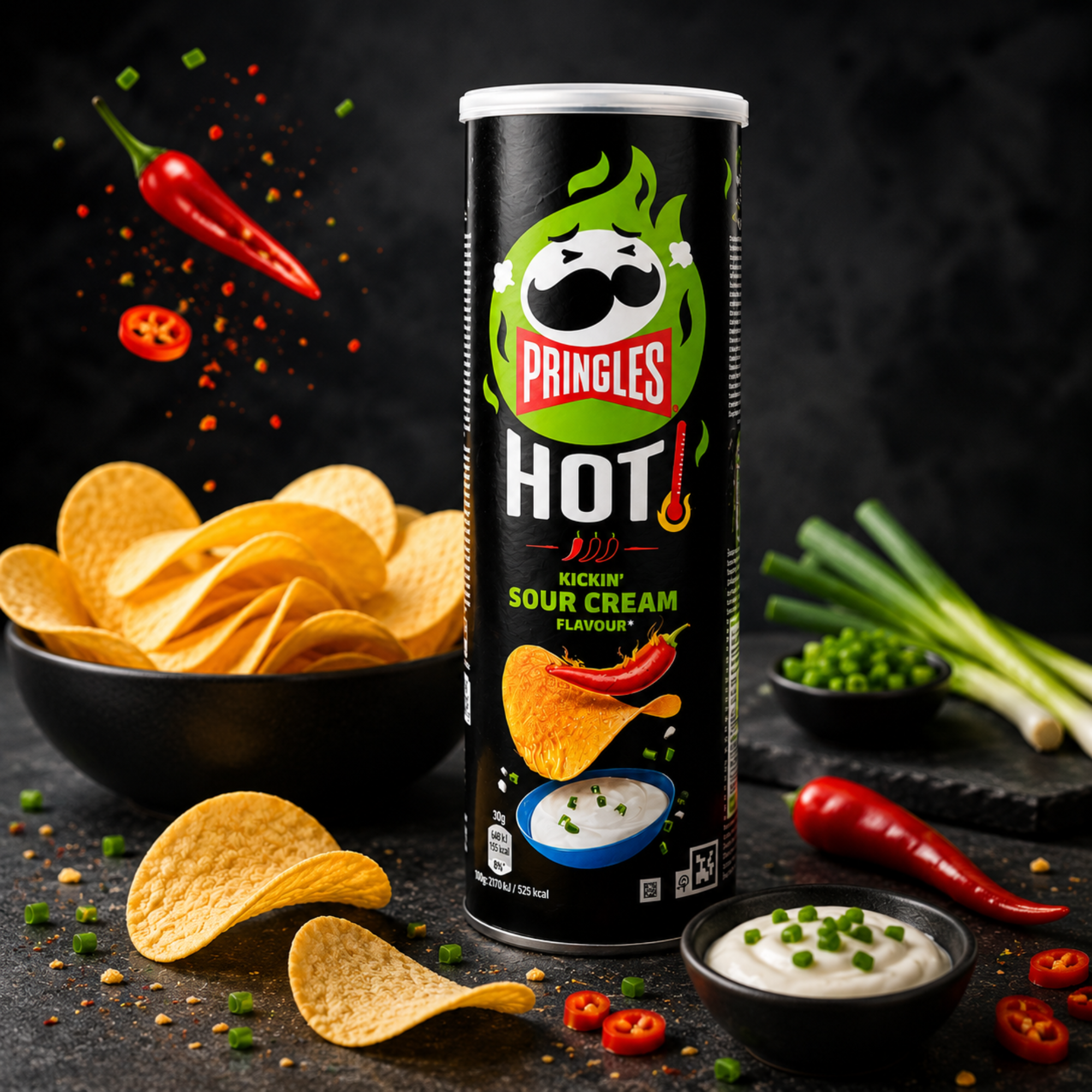 Pringles Kicking Sour Cream 160g
