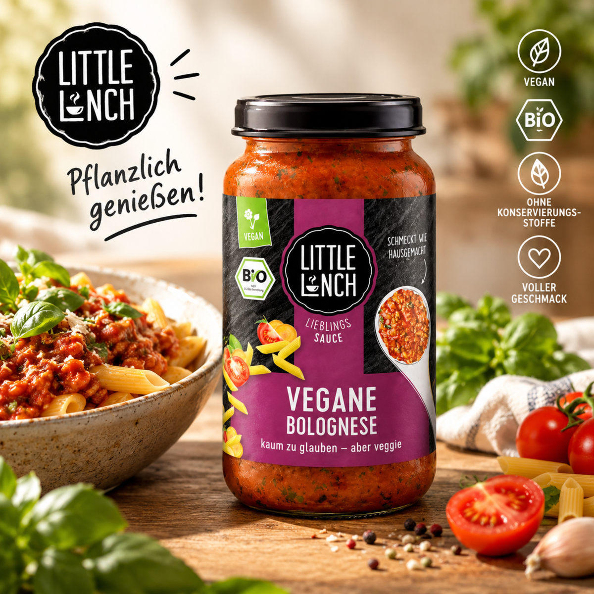 Lieblingssauce vegane Bolognese Bio 250g