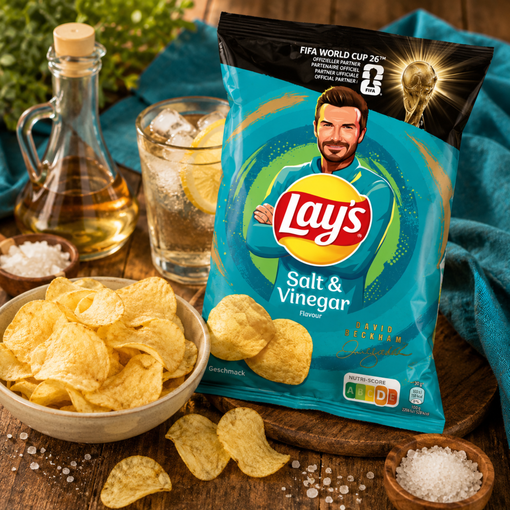 Lay’s Chips Salt & Vinegar 150g