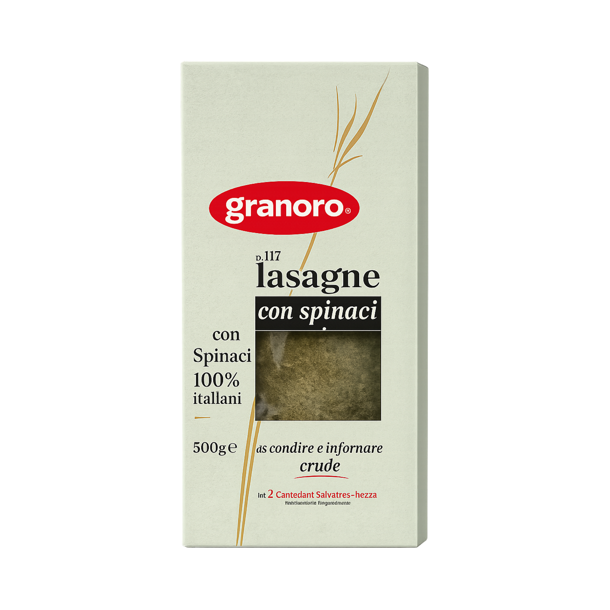 Lasagne Spinat Nr. 117 - 500g