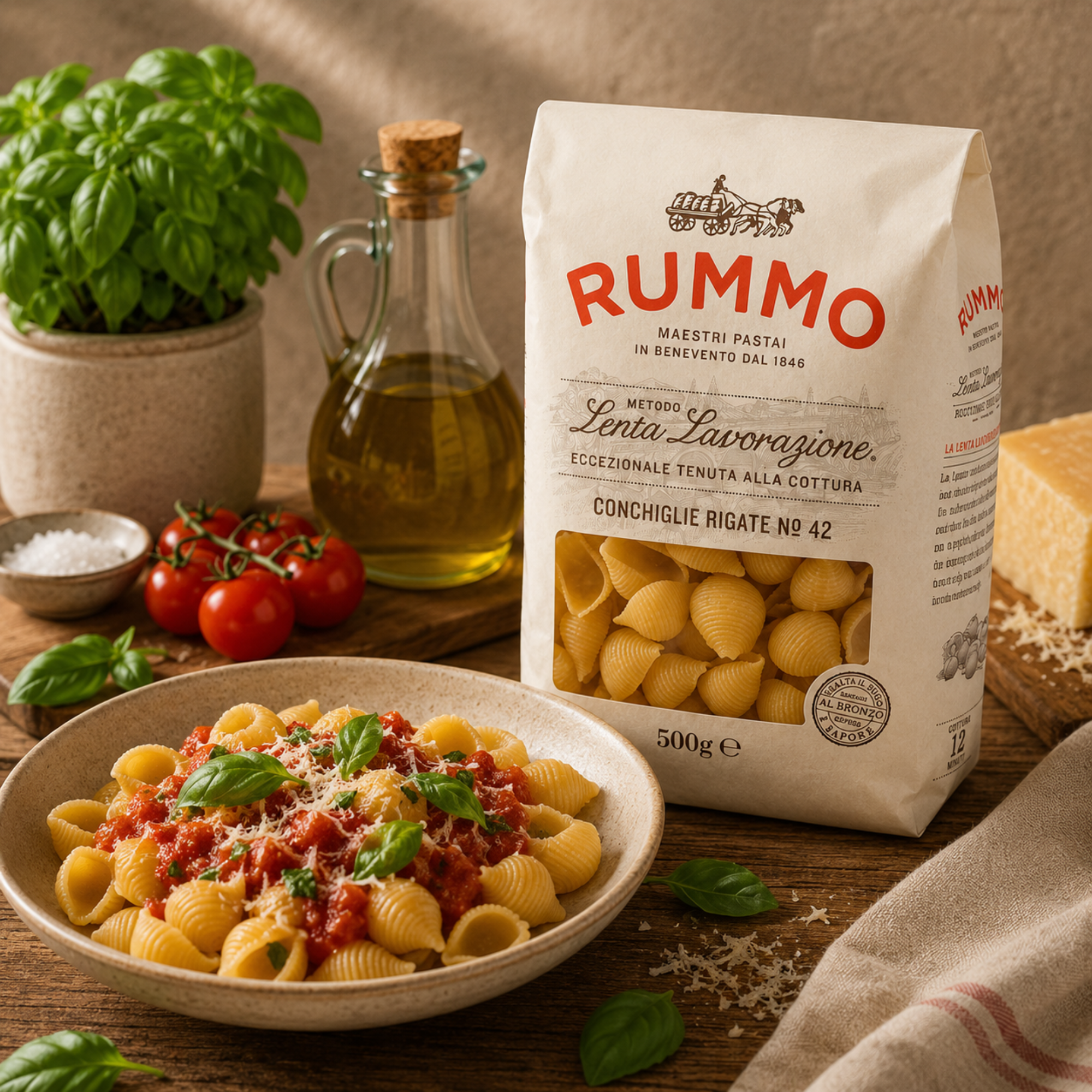 Rummo Conchiglie Rigate Nr. 42 - 500g
