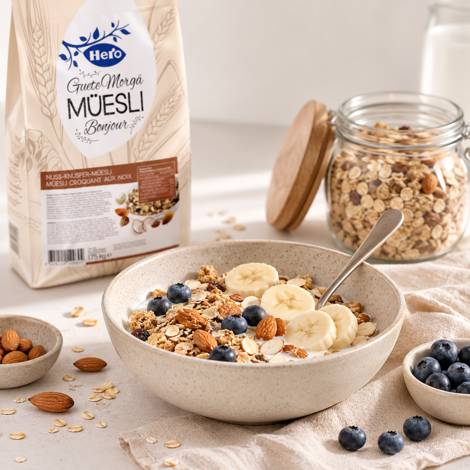 Hero Nuss-Knusper-Müesli 1.75kg