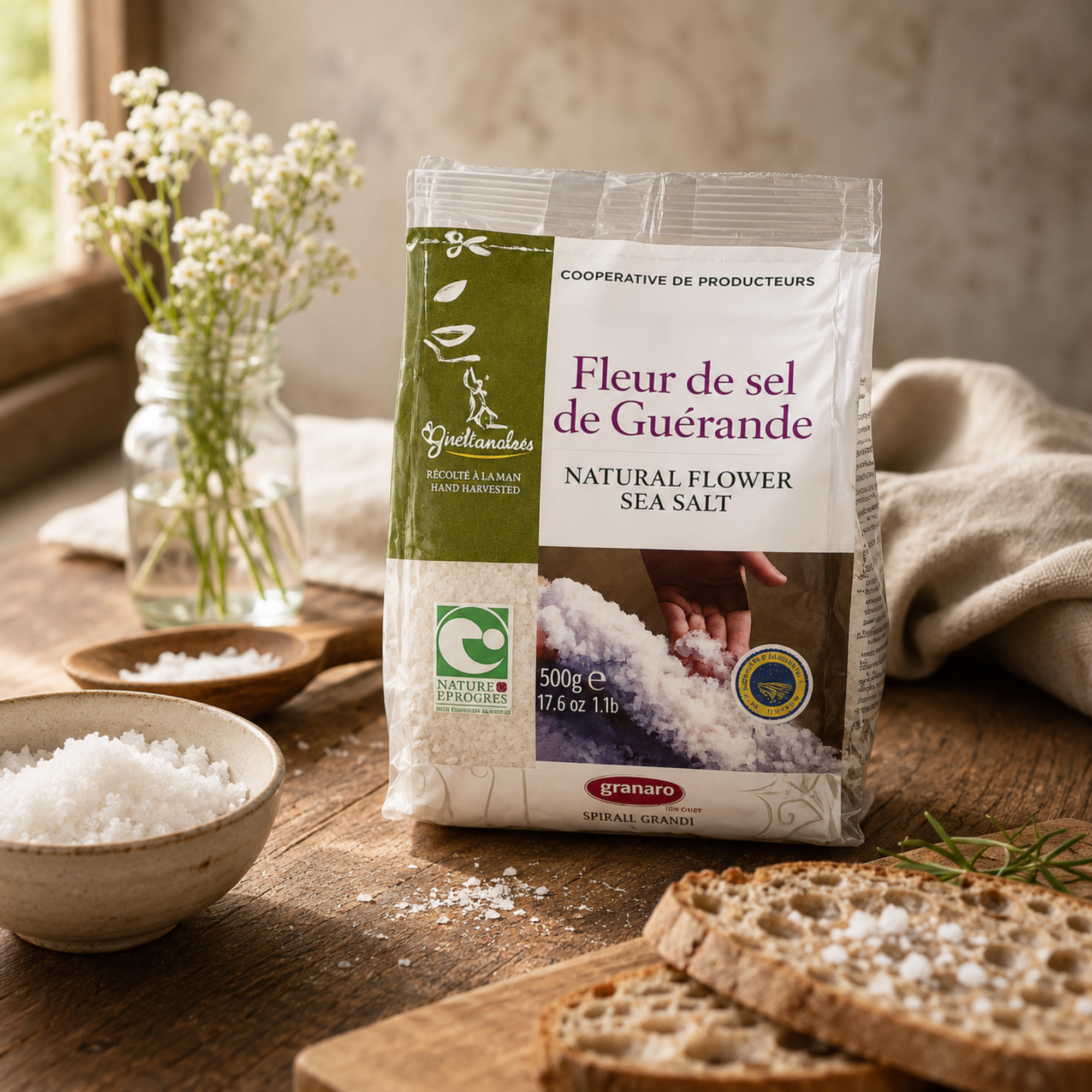 Fleur de Sel de Guérande 500g