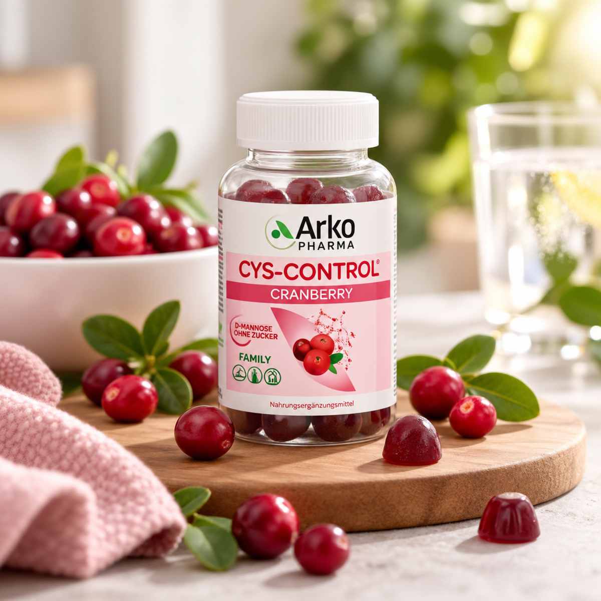 CYS-CONTROL Cranberry Gummies - 60 Stück
