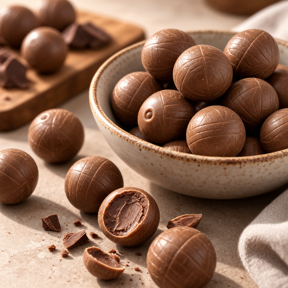 Milchschokoladenkugeln mit Meersalz 1kg