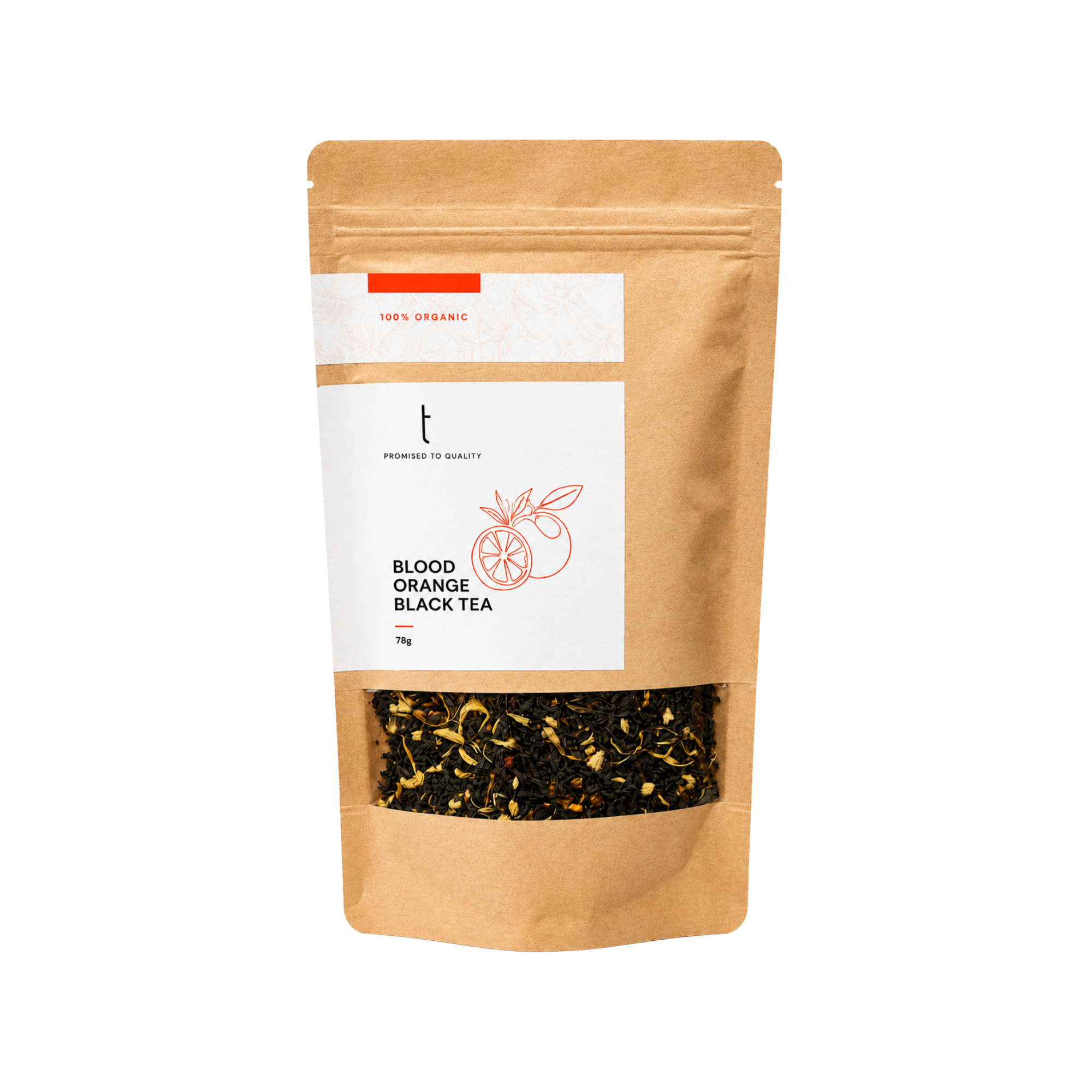 Blood Orange Black Tea Organic 78g