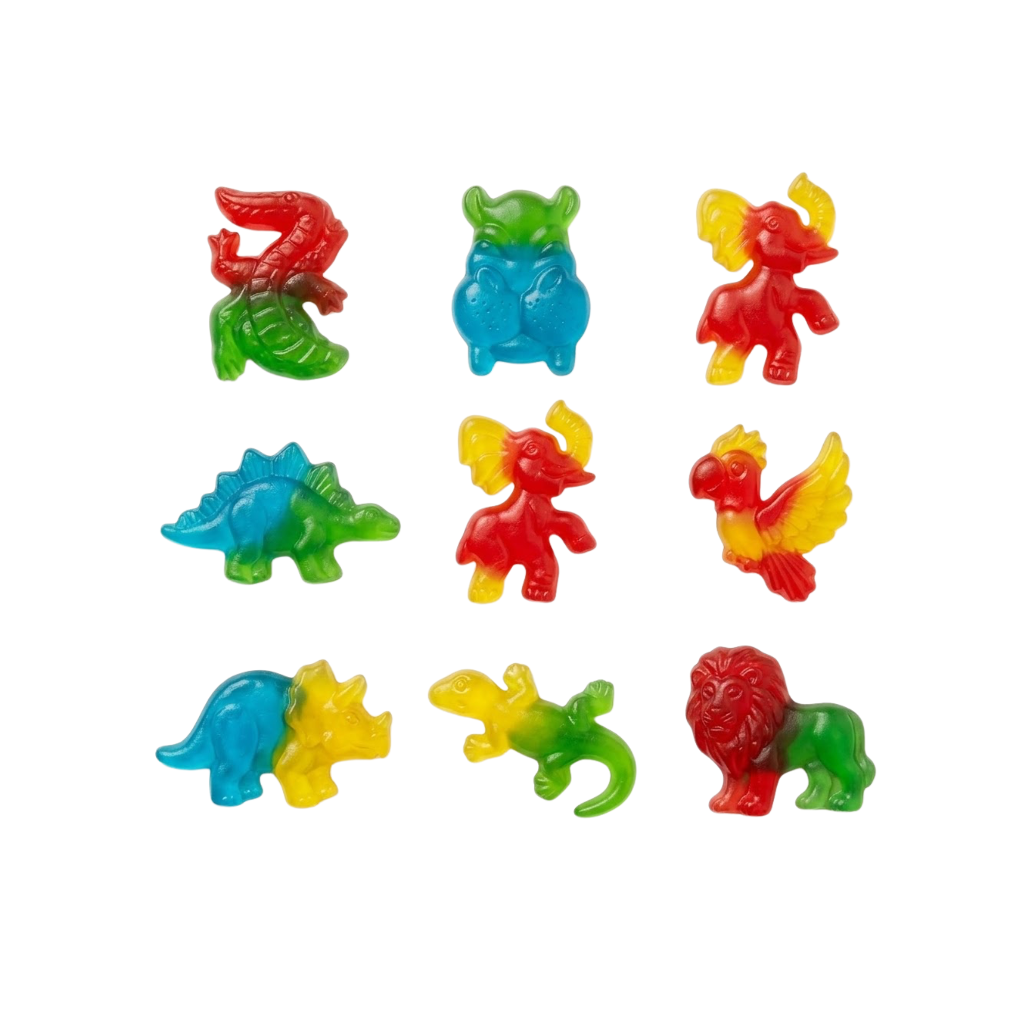 Jungle Jelly Sweets 6-Pack - 66g